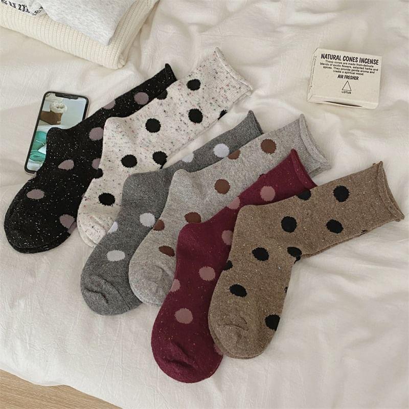 Dotted Short Socks Product Image