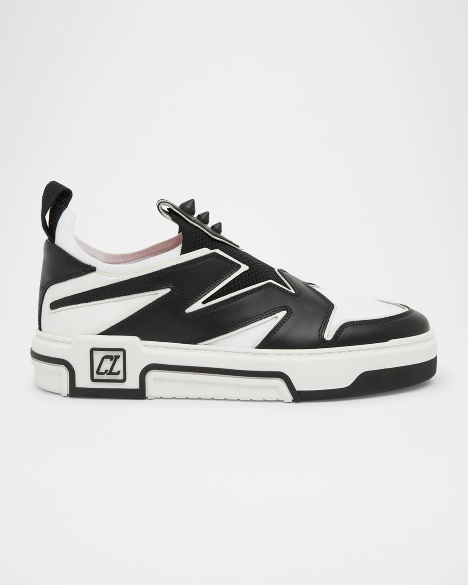 Mens Astroflash Mesh and Leather Low-Top Sneakers Product Image