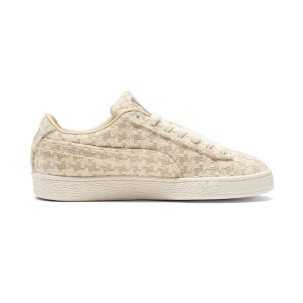 PUMA Basket Seaside Drills Women's Sneakers in Alpine Snow/White Product Image