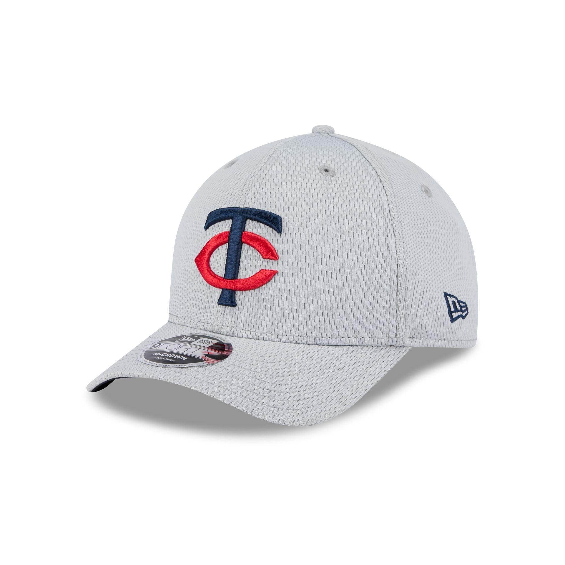 Minnesota Twins 2025 Clubhouse Gray 9FORTY M-Crown Snapback Hat Male Product Image