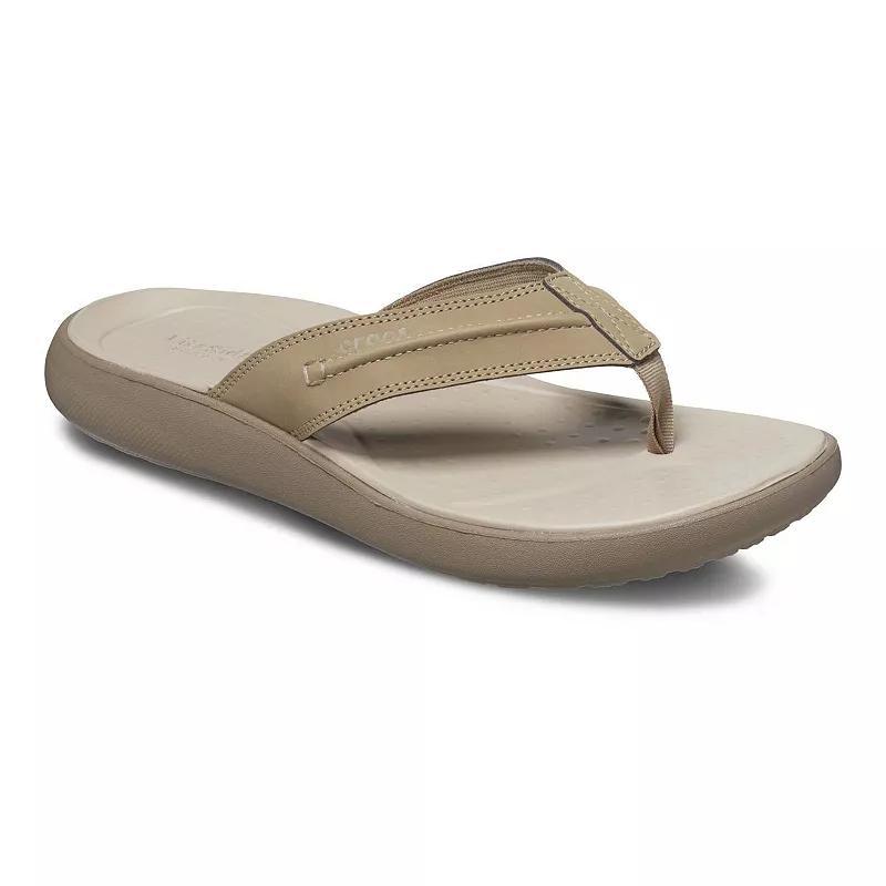 Crocs Yukon Vista II LiteRide™ Men's Flip Flops, Size: M8W10, Green Product Image
