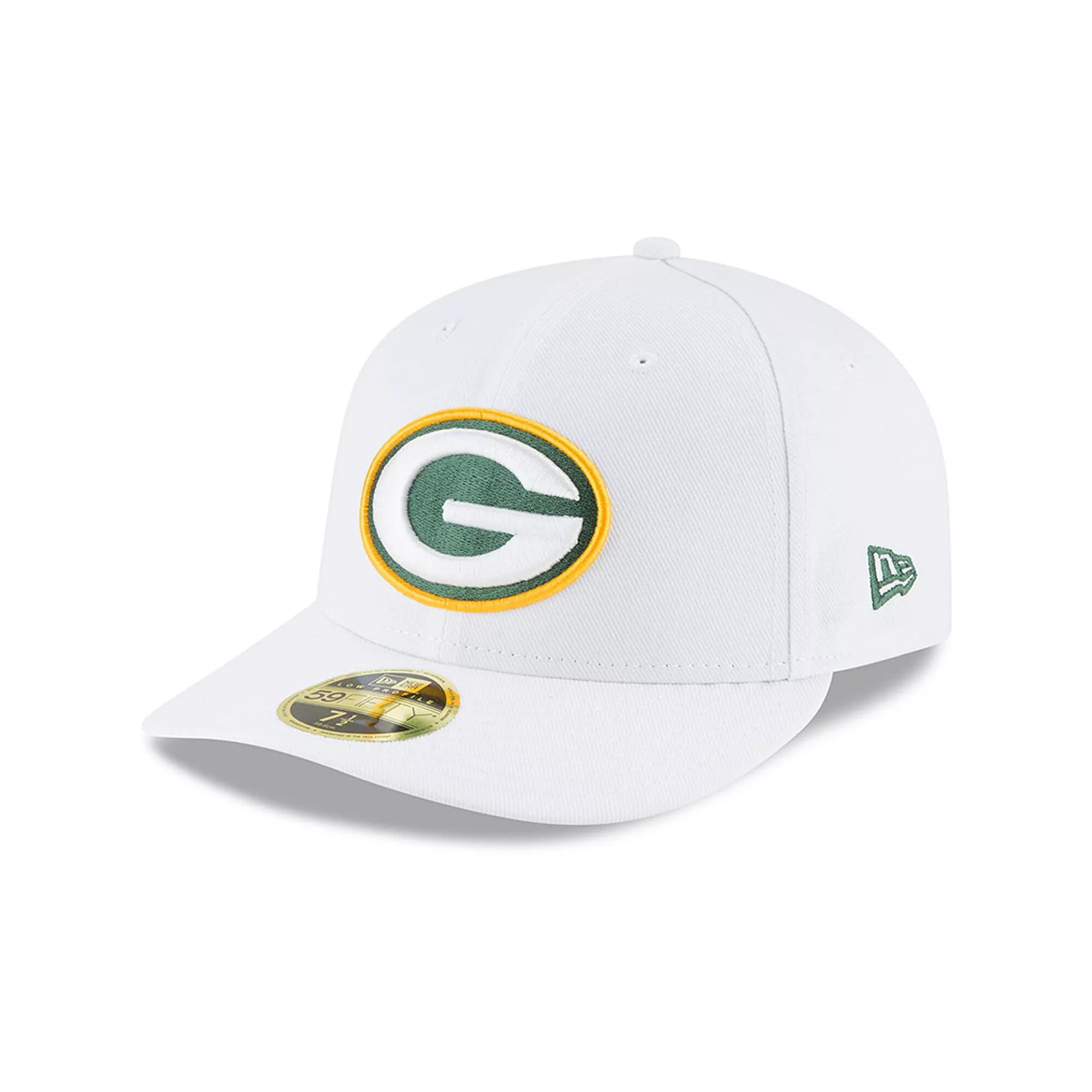 Mens New Era Green Bay Packers Omaha Low Profile 59FIFTY Fitted Hat Product Image