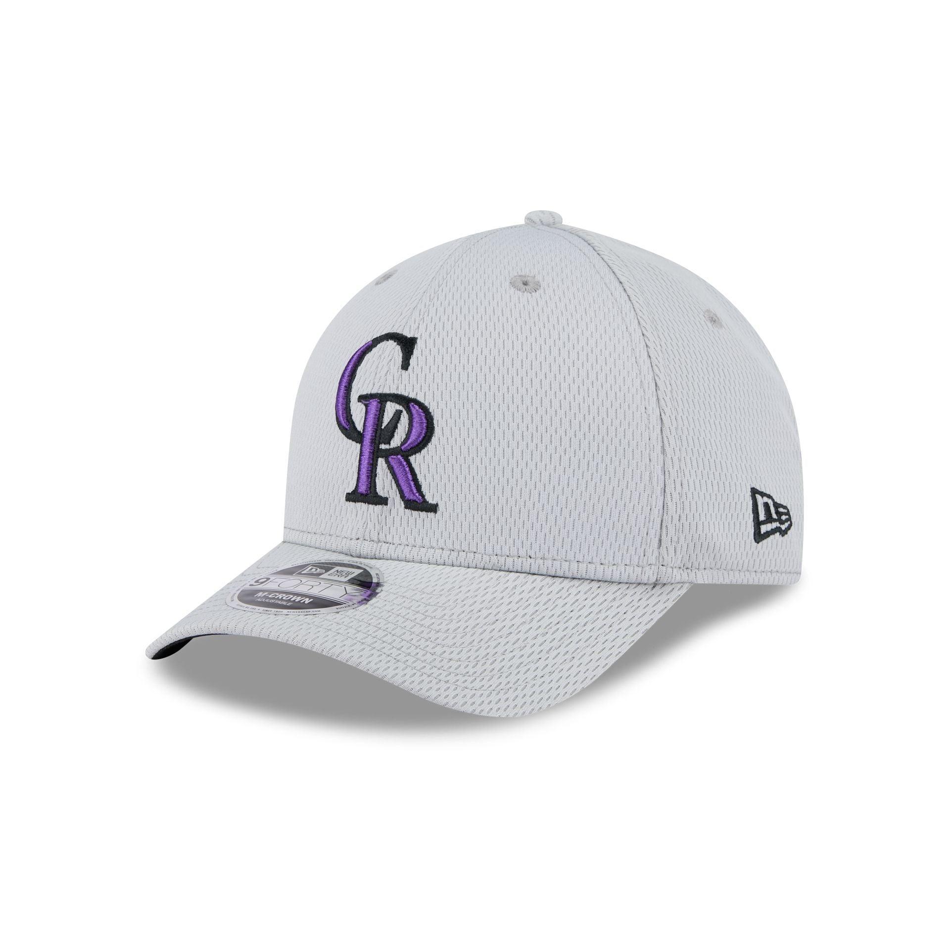 Colorado Rockies 2025 Clubhouse Gray 9FORTY M-Crown Snapback Hat Male Product Image