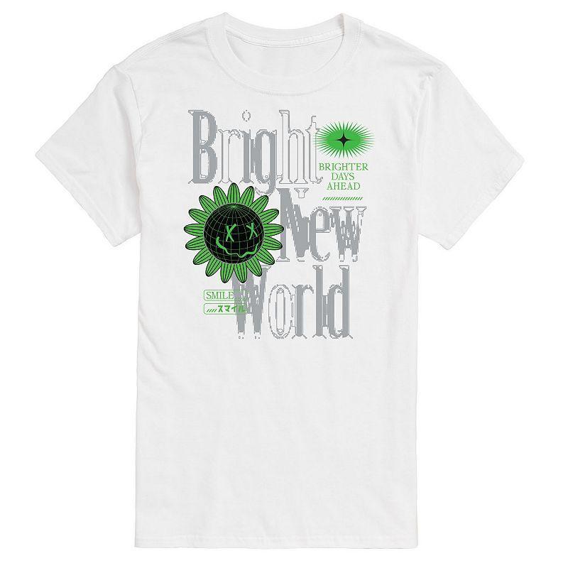 Big & Tall Bright World Tee, Men's, Size: XL Tall, Royal Blue Product Image