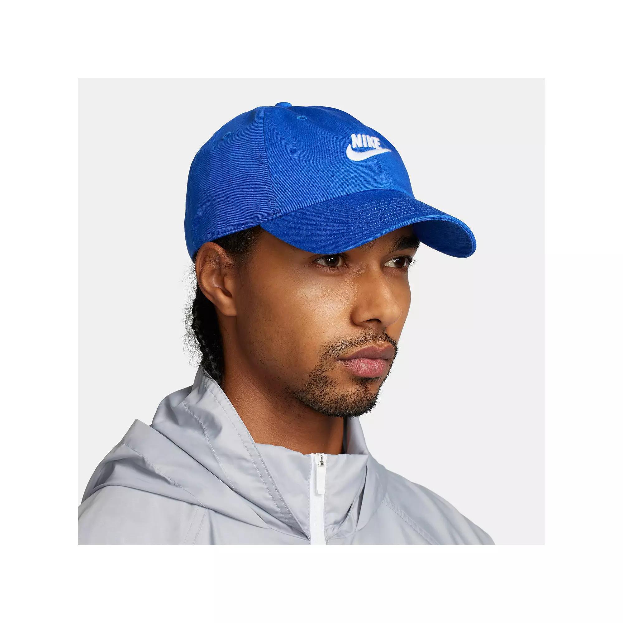 Men's Nike Club Unstructured Futura Wash Hat, Size: Medium/Large, Game Royal Product Image