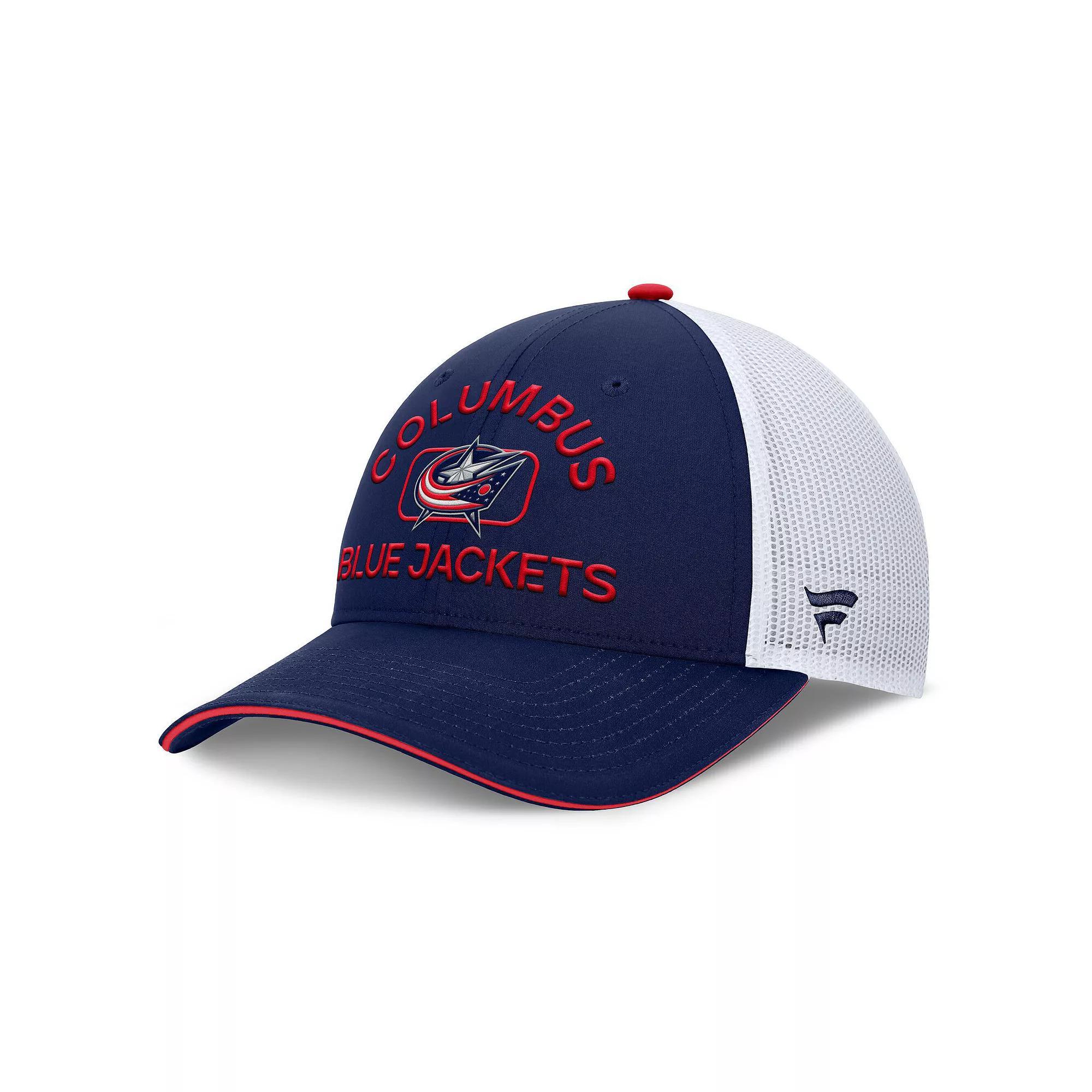 Men's Fanatics Black/White Vegas Golden Knights Authentic Pro Rink Trucker Hat, Lvk Black Product Image