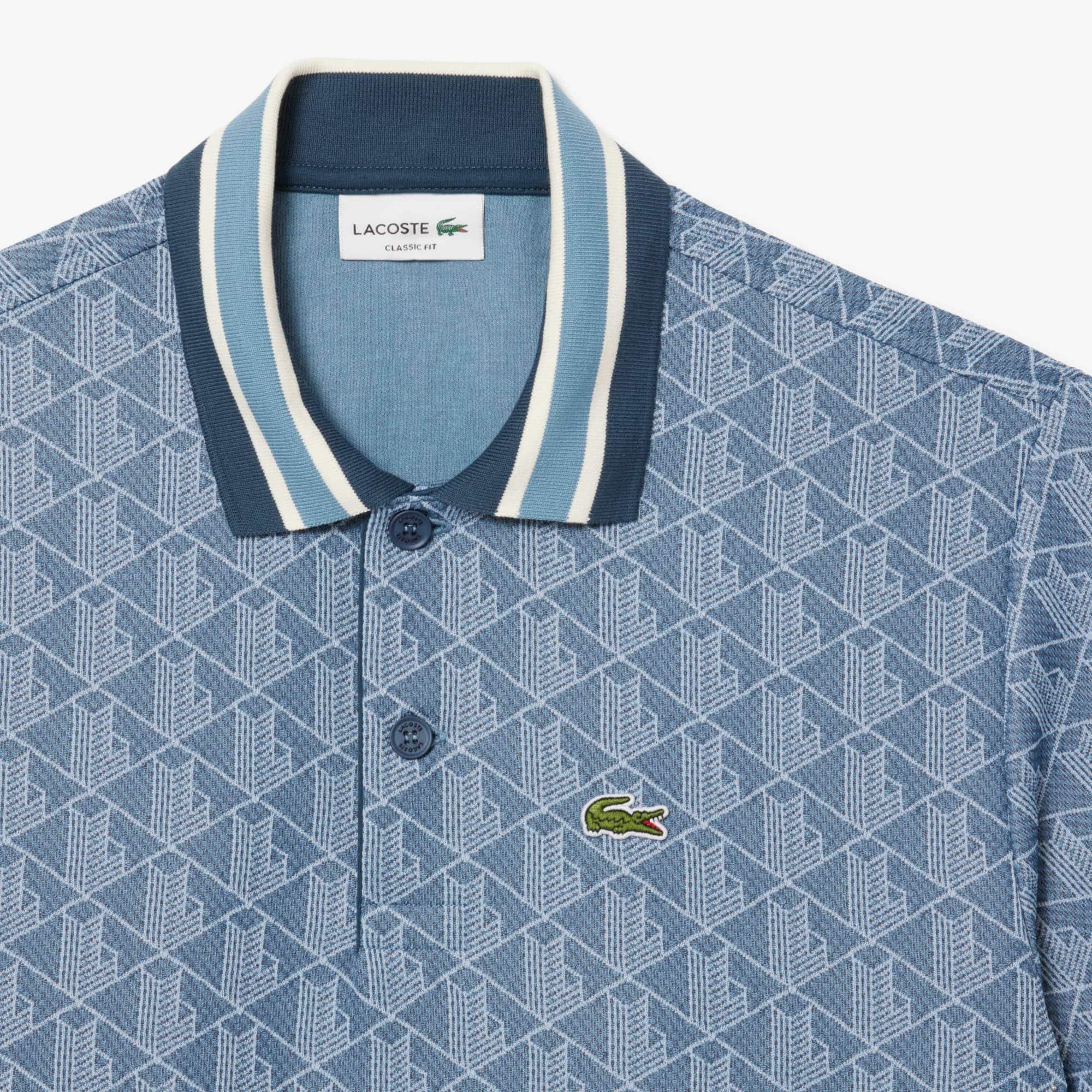 Men's Classic Fit Monogram Polo Product Image