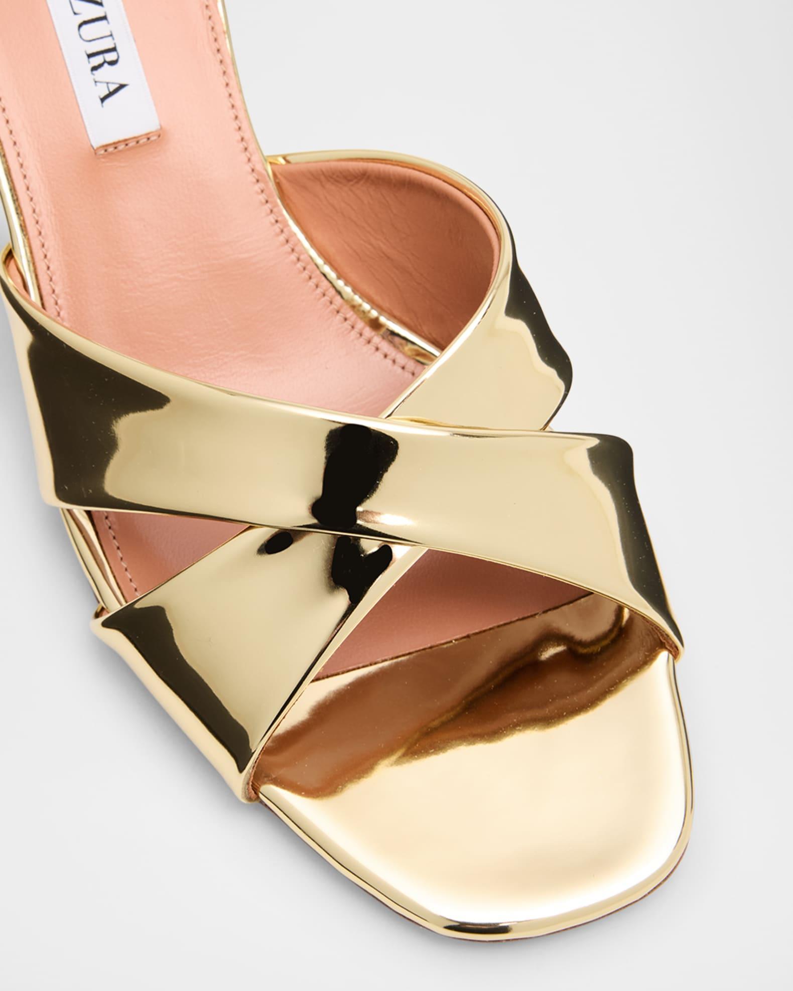 Divine Specchio Kitten-Heel Mule Sandals Product Image