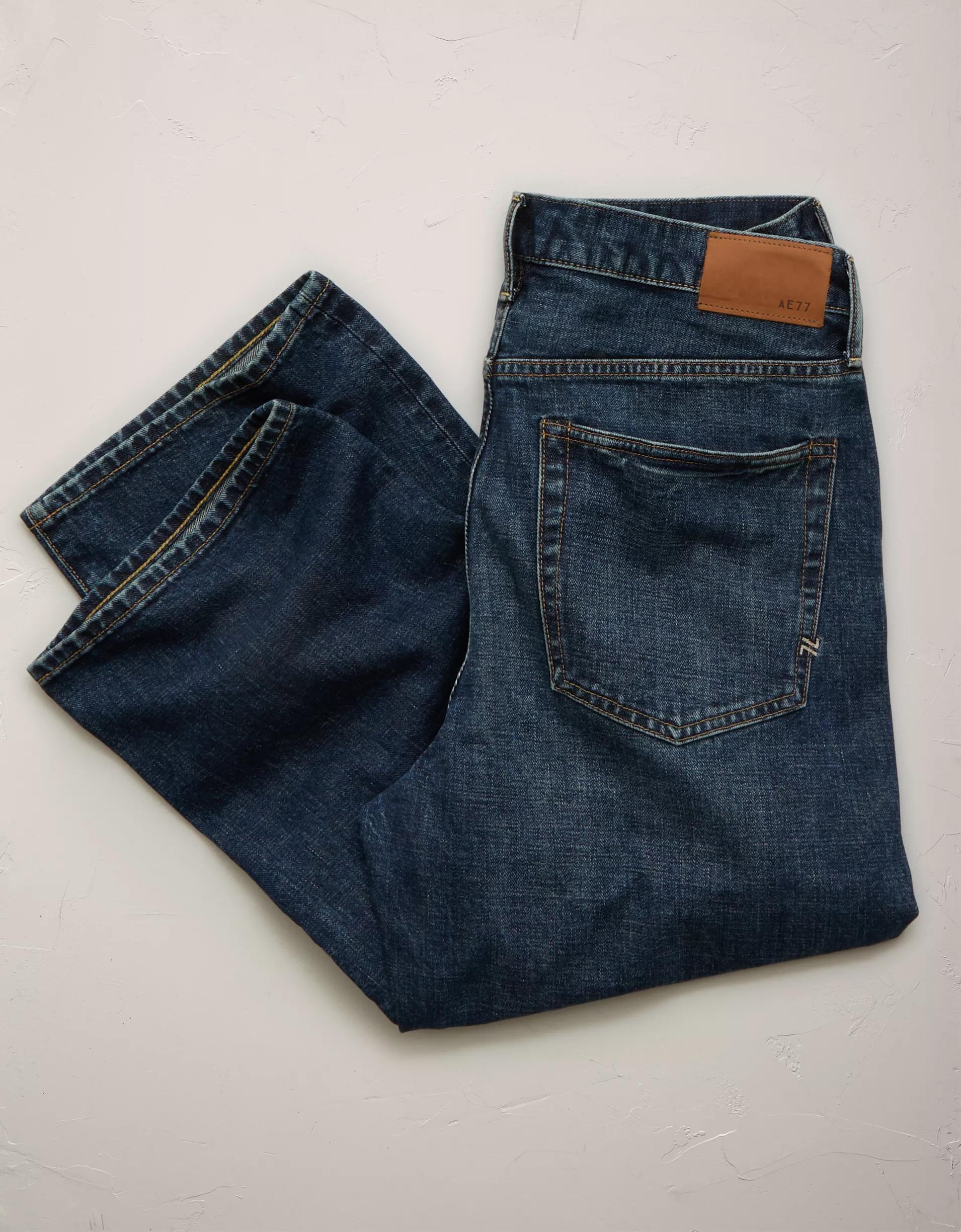 AE77 Premium Vintage Straight Jean Product Image