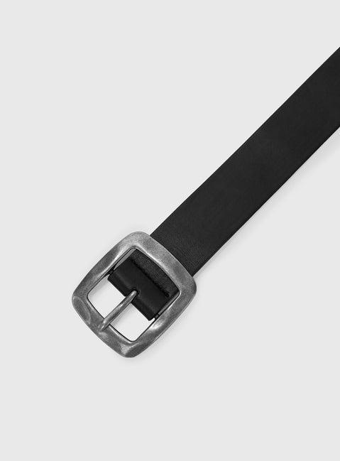 So American Belt Black / Silver Product Image