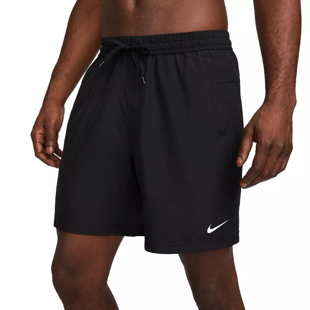Mens Nike DriFit Form 7-in Unlined Woven Short, Men's, Size: XL, Black Product Image