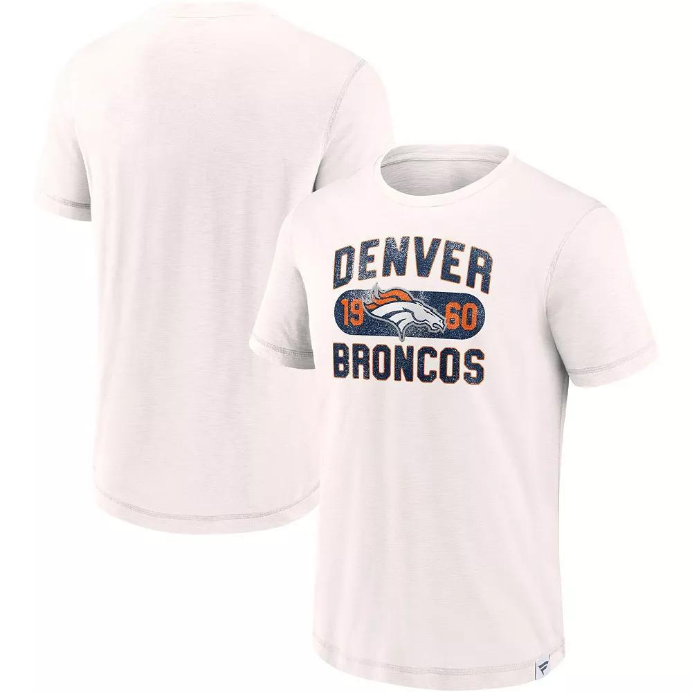 Men's Fanatics Branded White Denver Broncos Act Fast T-Shirt, Size: 5XL Product Image
