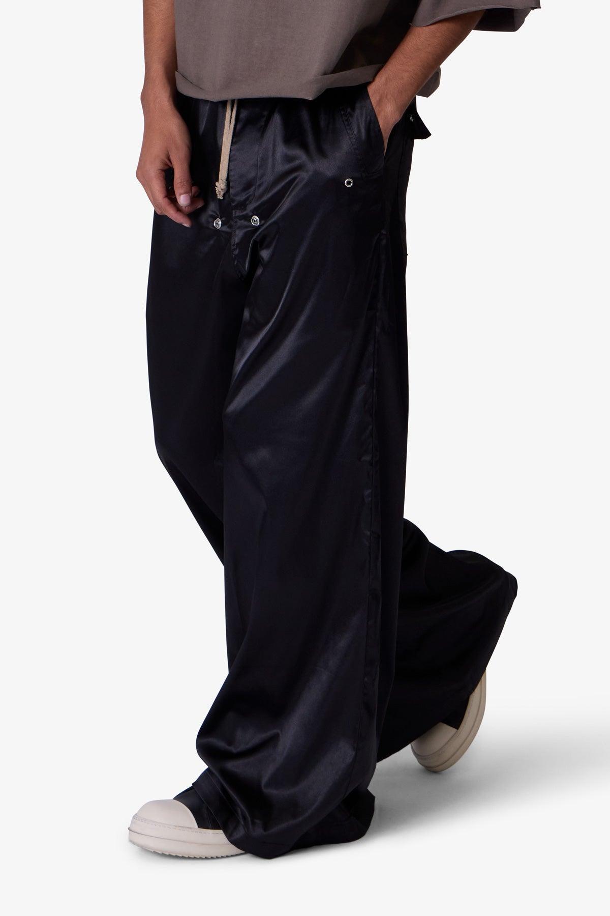 Cupro Rave Pants - Black Product Image