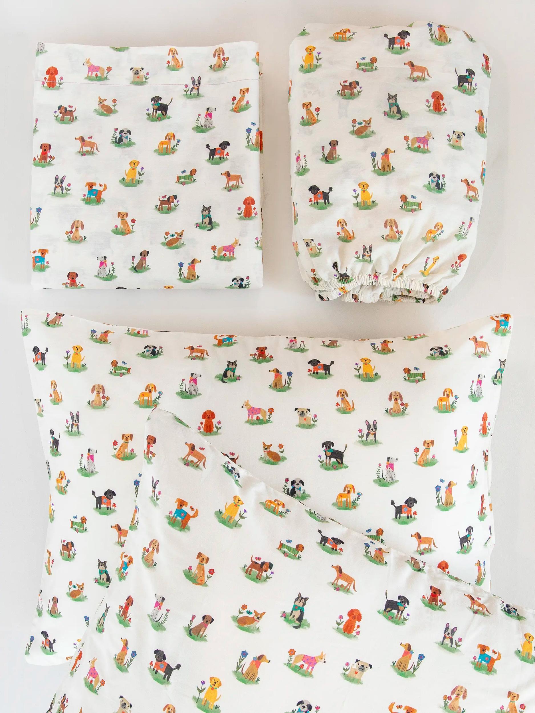 Sooo Soft Cotton Matching Sheet Set - Dog Product Image