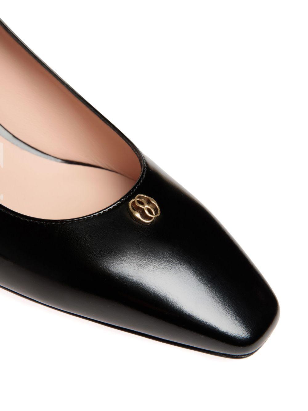 50mm logo-plaque pumps Product Image