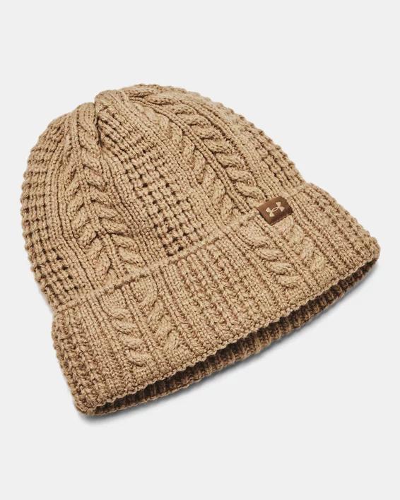 Women's UA Halftime Cable Knit Beanie Product Image