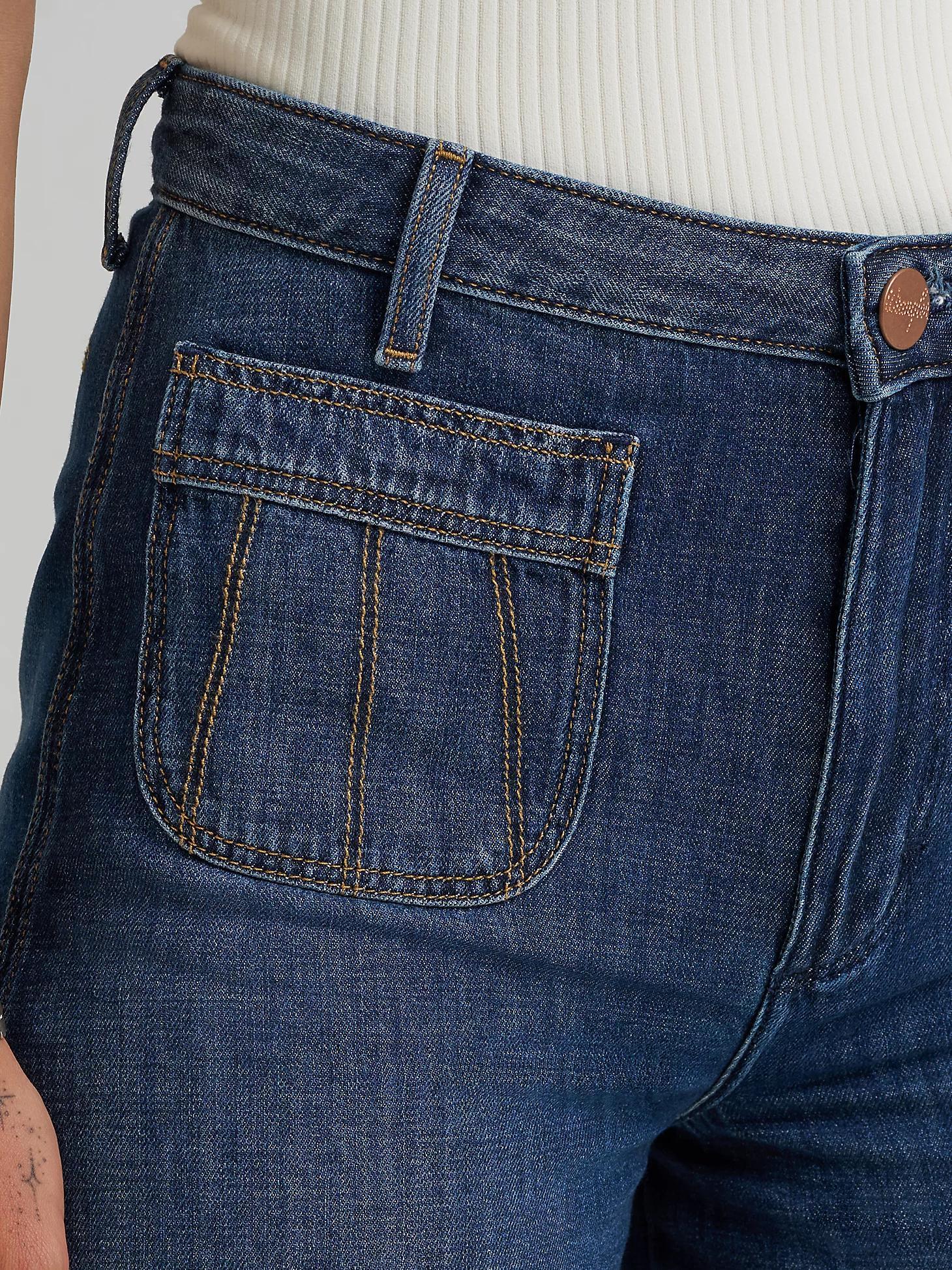 Women's Patch Pocket Trouser Jean | Women's JEANS | Wrangler® Product Image