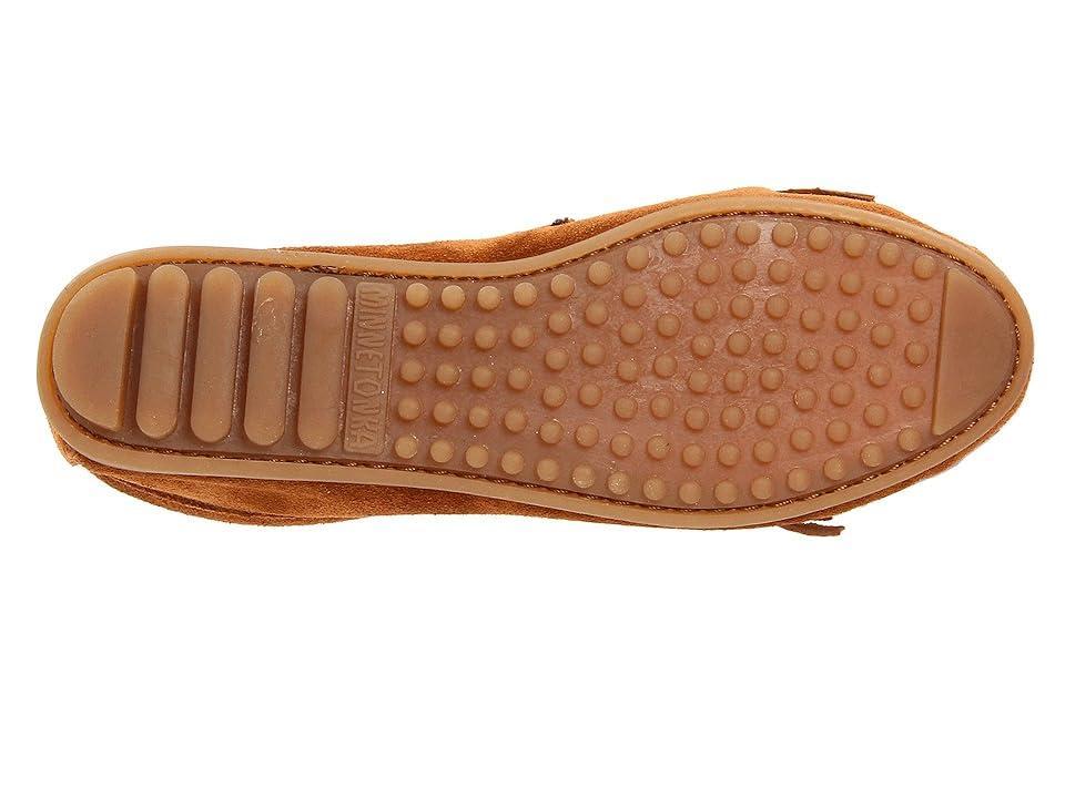 Minnetonka Kilty Suede Moc Suede) Women's Moccasin Shoes Product Image