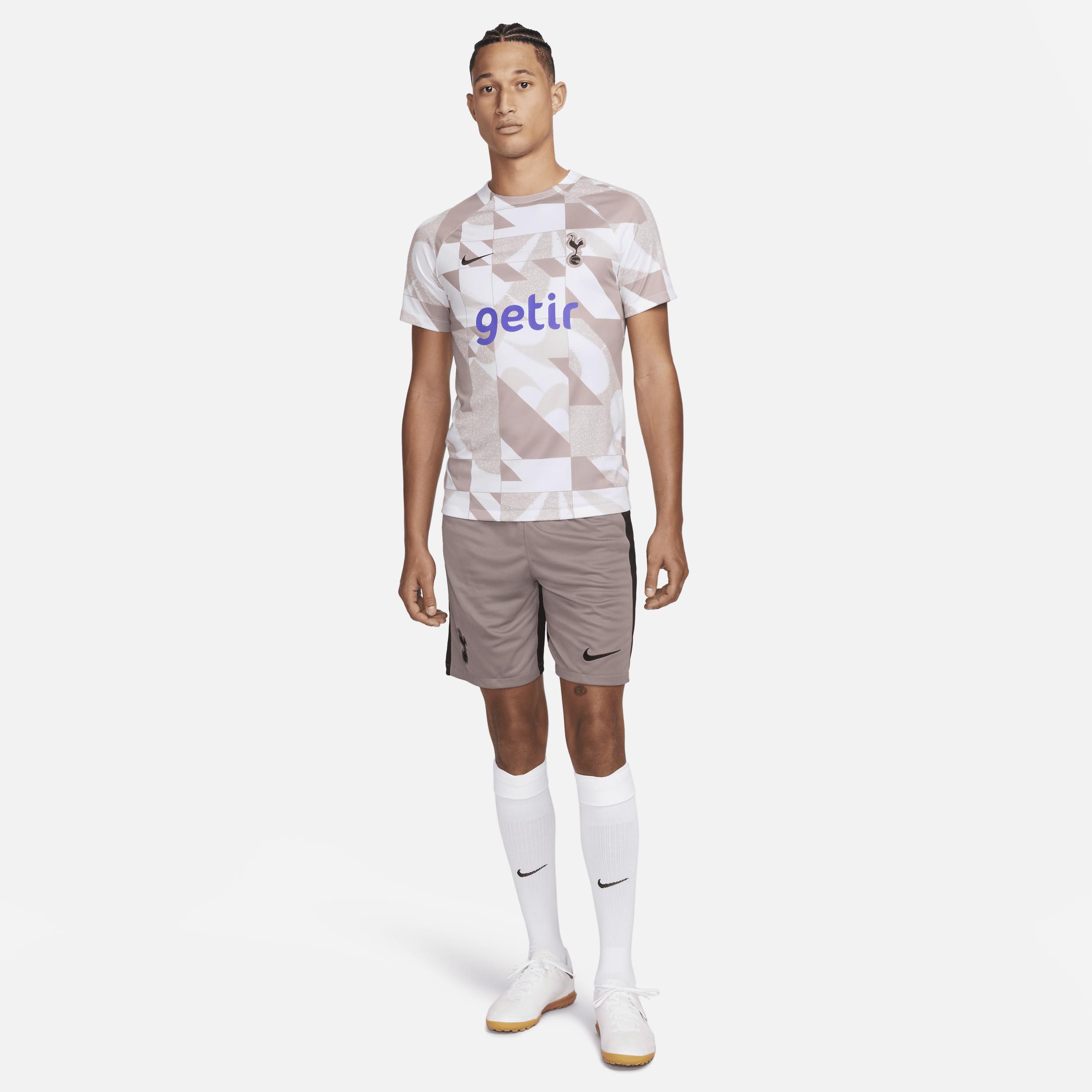 Men's Nike White Tottenham Hotspur 2023/24 Academy Pro Pre-Match Top, Size: Small, Tot White Product Image
