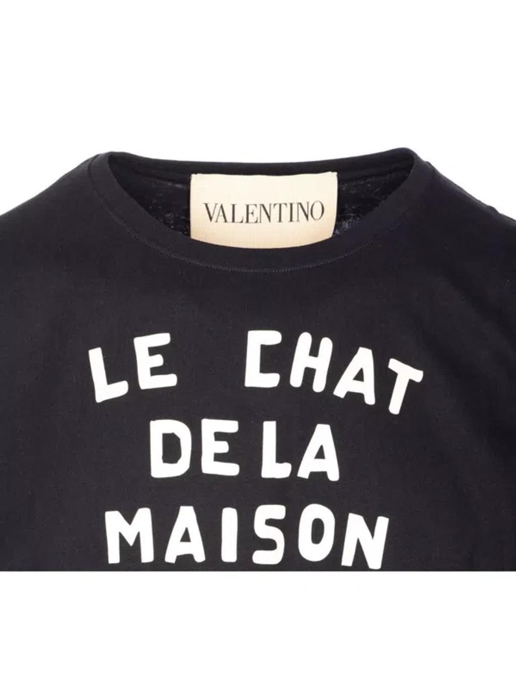 VALENTINO T-shirt Logo In Red Product Image