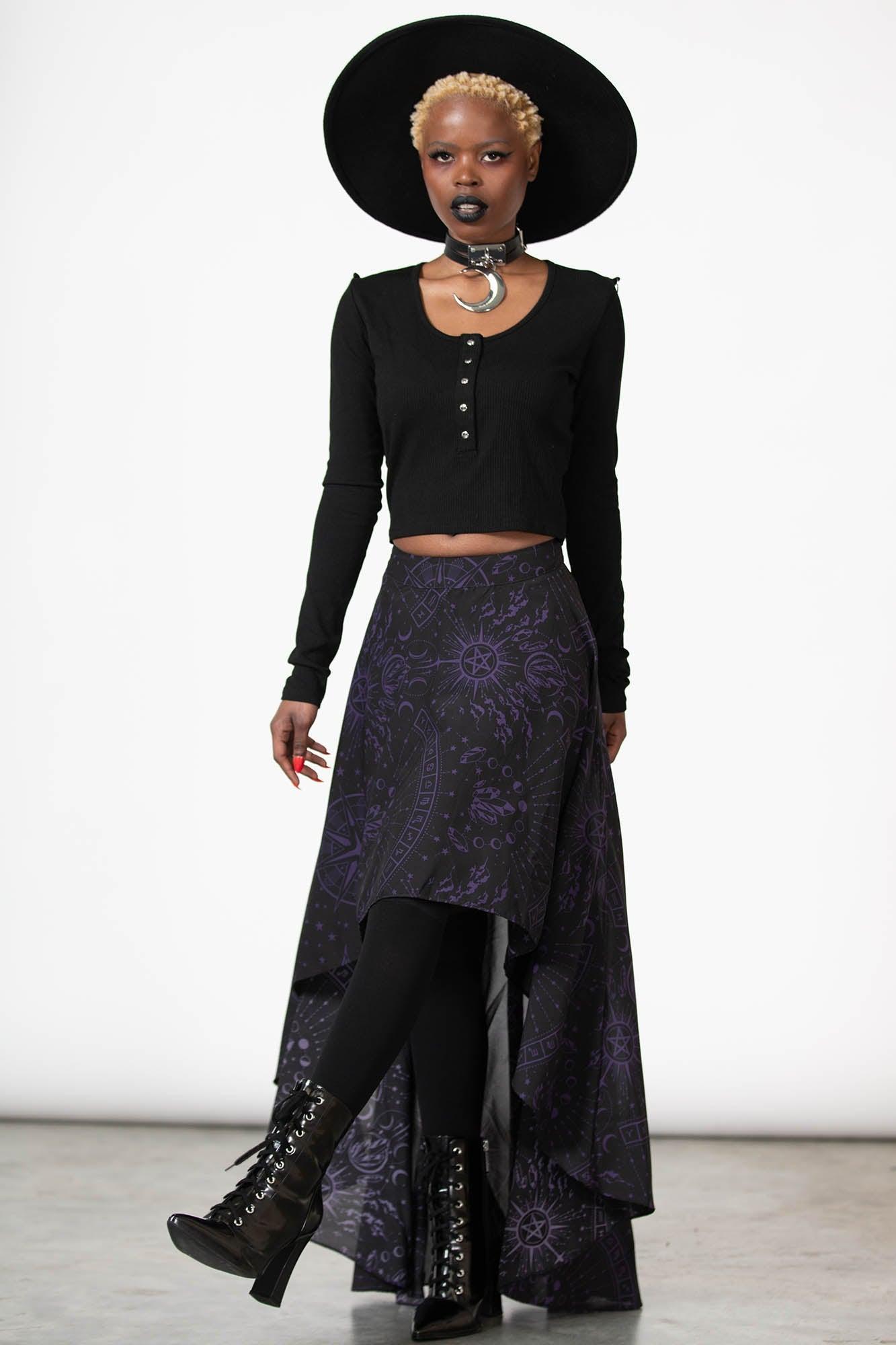 Corene Chiffon Maxi Skirt - Resurrect Female Product Image