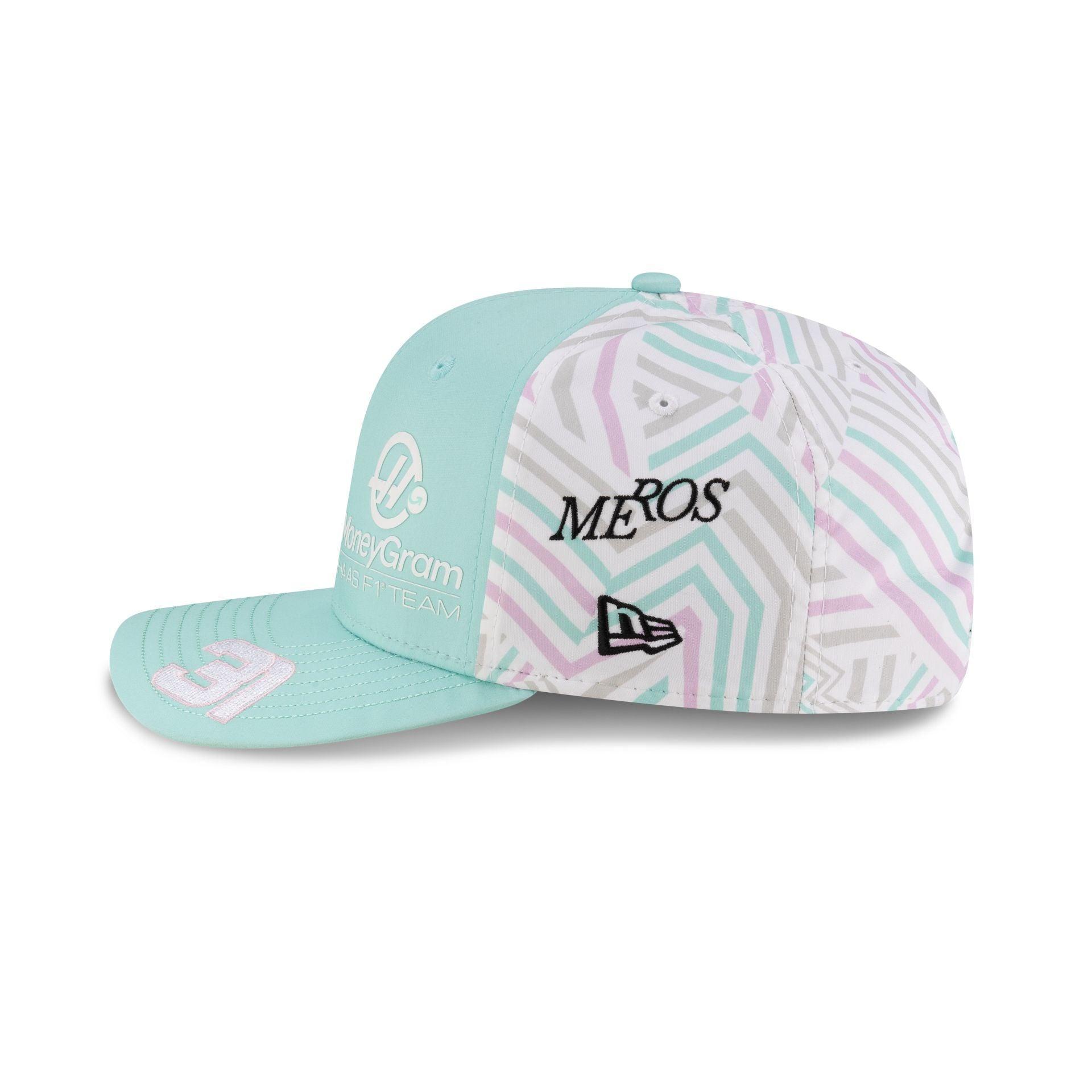 2025 Miami Race Special MoneyGram Haas F1 Team Esteban Ocon 9SEVENTY Stretch-Snap Hat Male Product Image