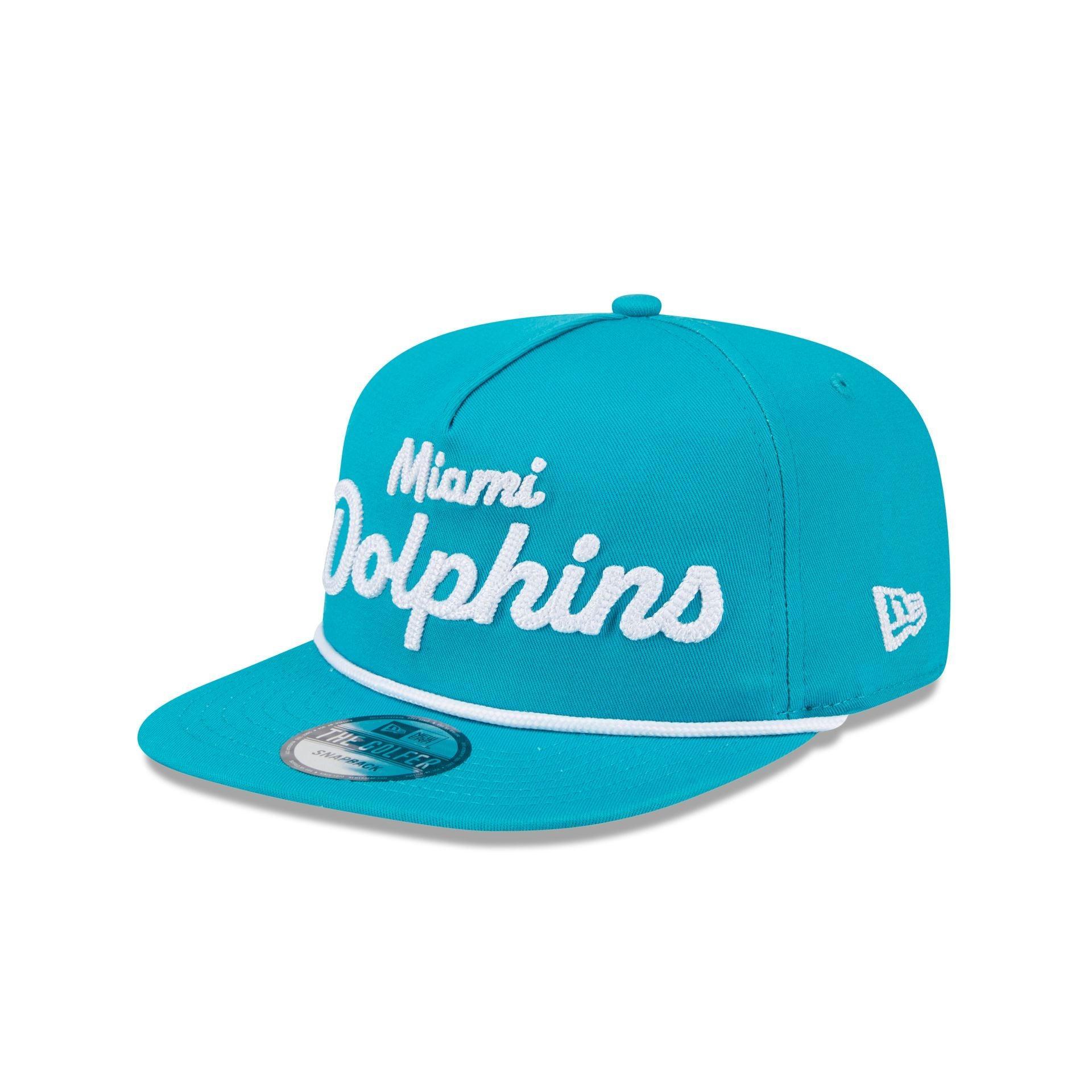 Miami Dolphins Team Text Golfer Hat Male Product Image