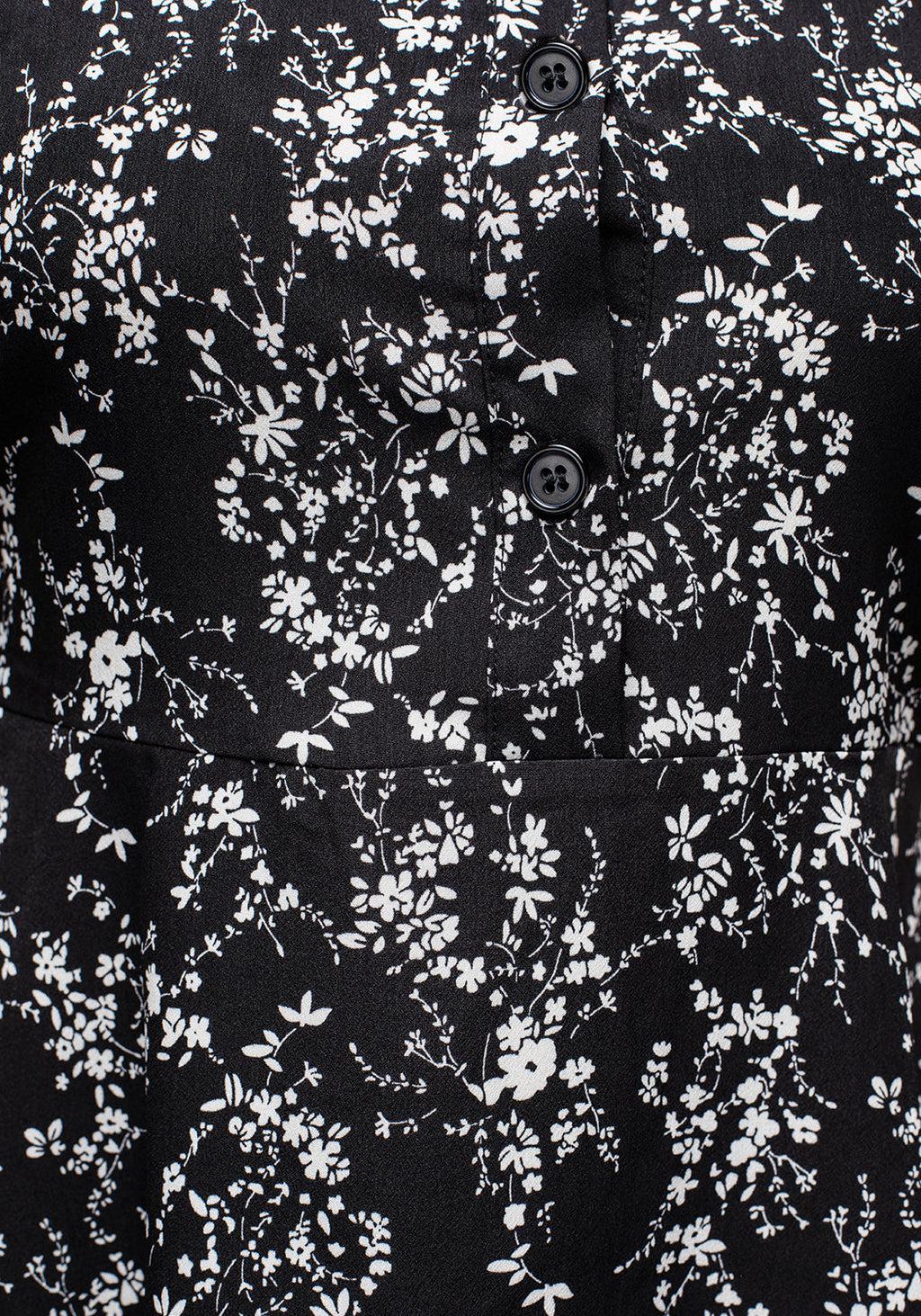 Naomi Floral Mini Shirt Dress Product Image