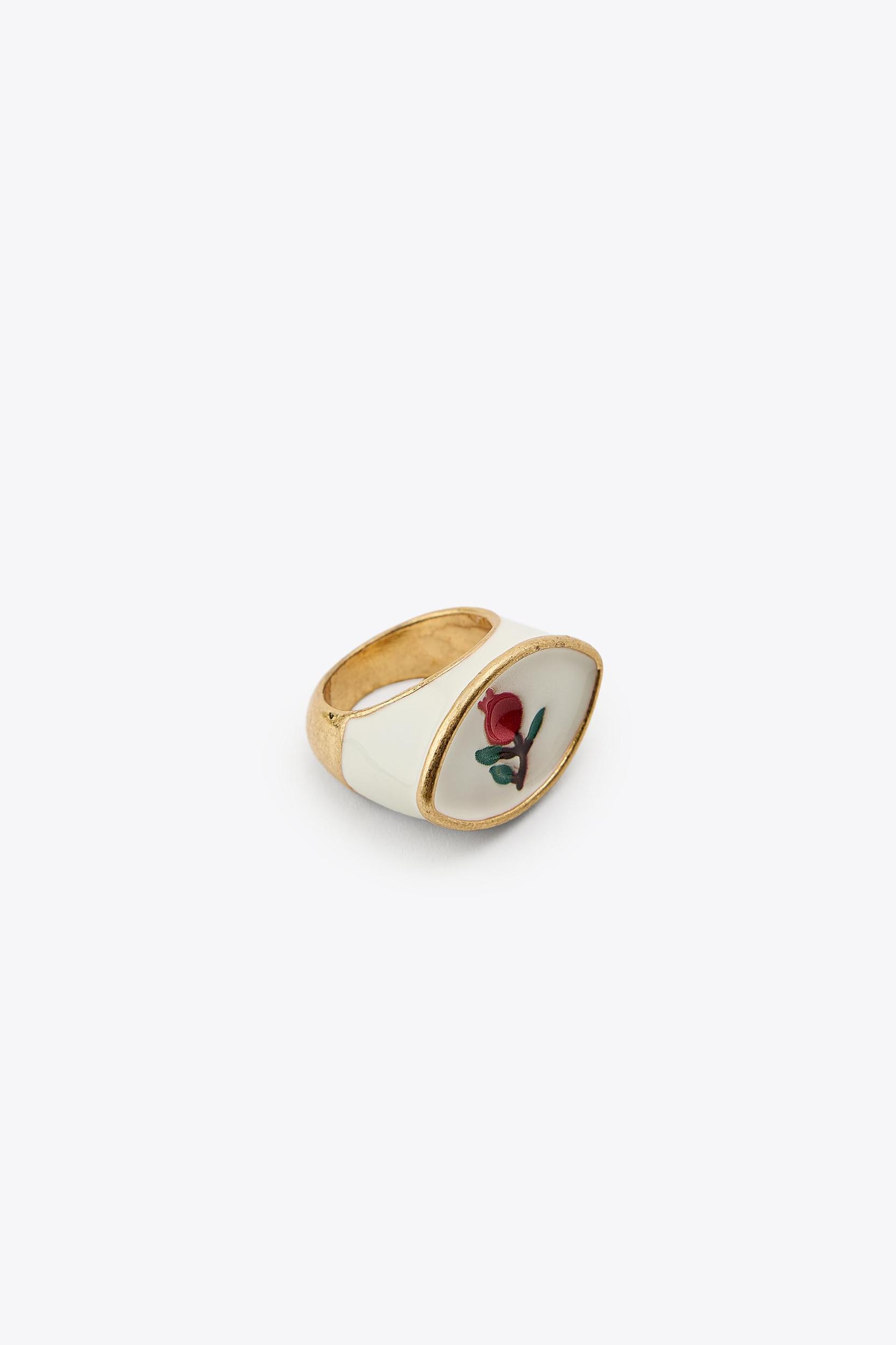 3-PACK PALM TREE FLOWER RINGS Product Image