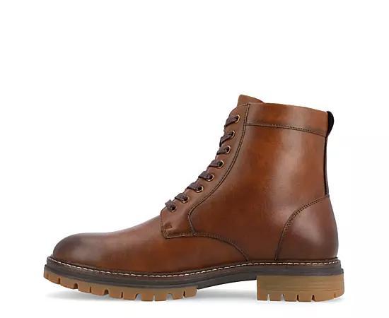 VANCE Denver Tru Comfort Foam Men's Ankle Boots, Size: 10.5, Brown Product Image