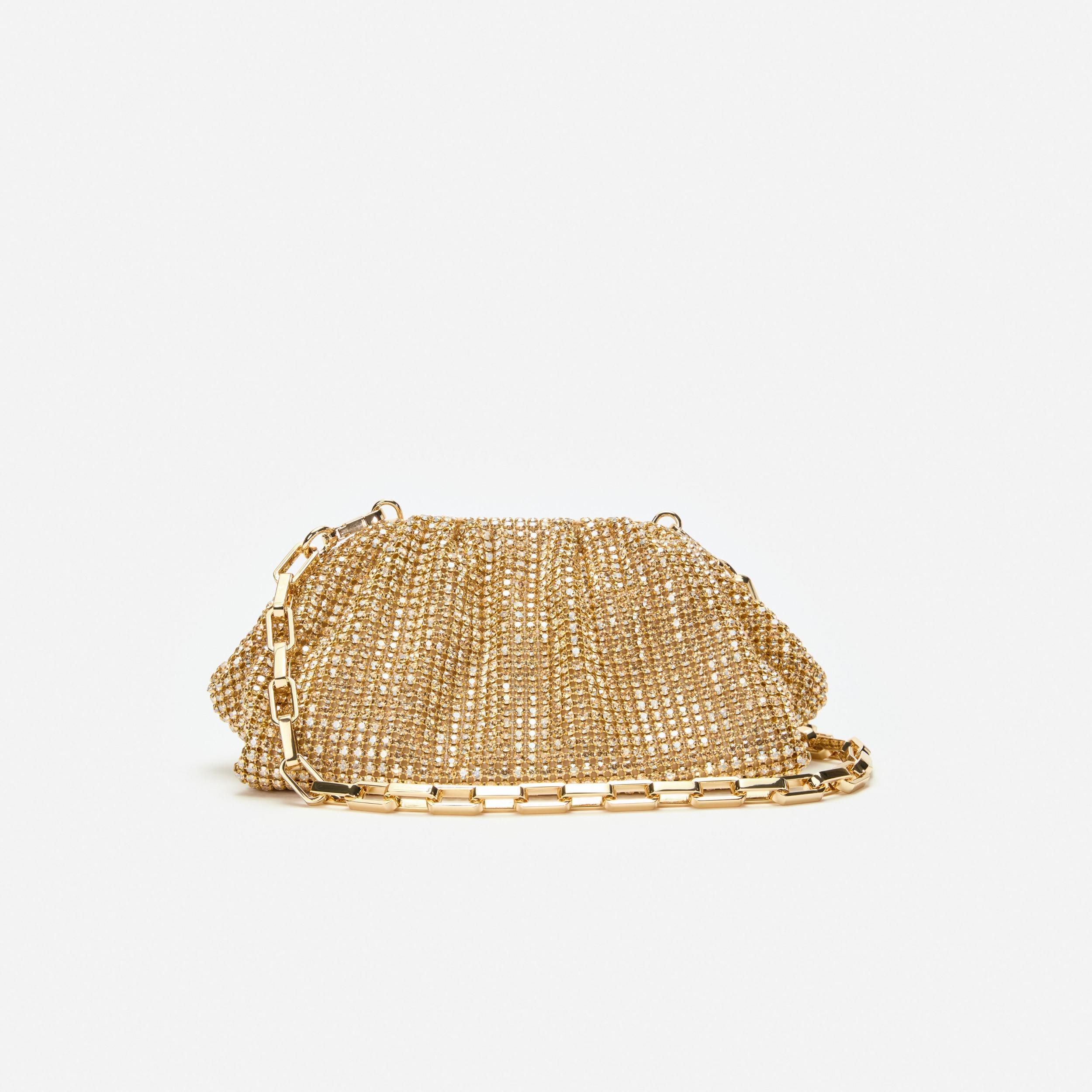Gold Chainmail  Clutch Bag Product Image