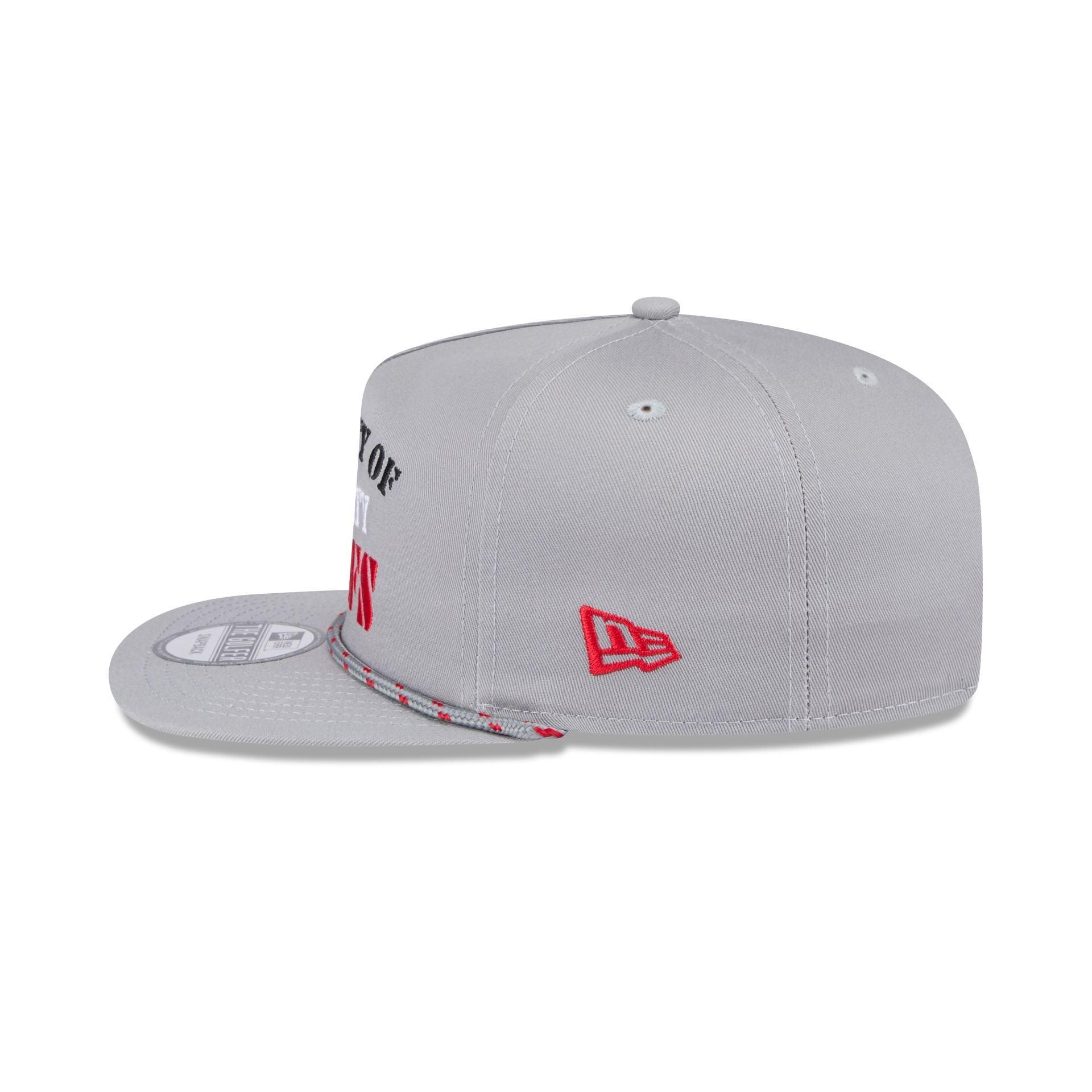 Las Vegas Raiders Vintage Gray Rope Golfer Hat Male Product Image
