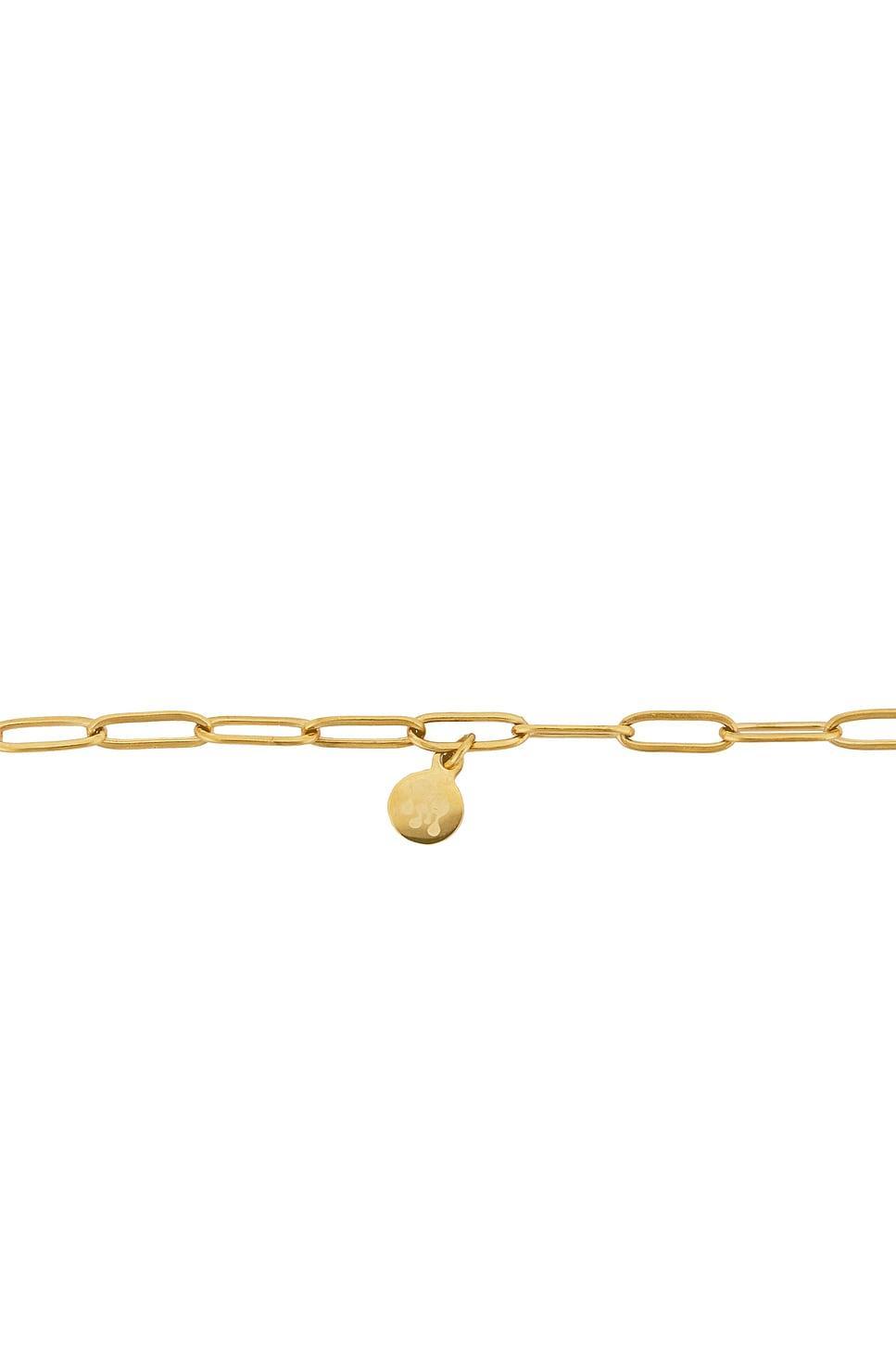 Paperclip Initial Necklace petit moments Product Image