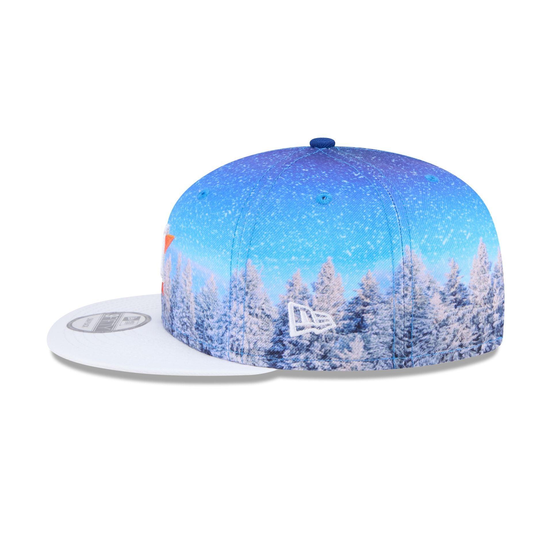 Houston Astros Winter Photoreal 9FIFTY Snapback Hat Male Product Image
