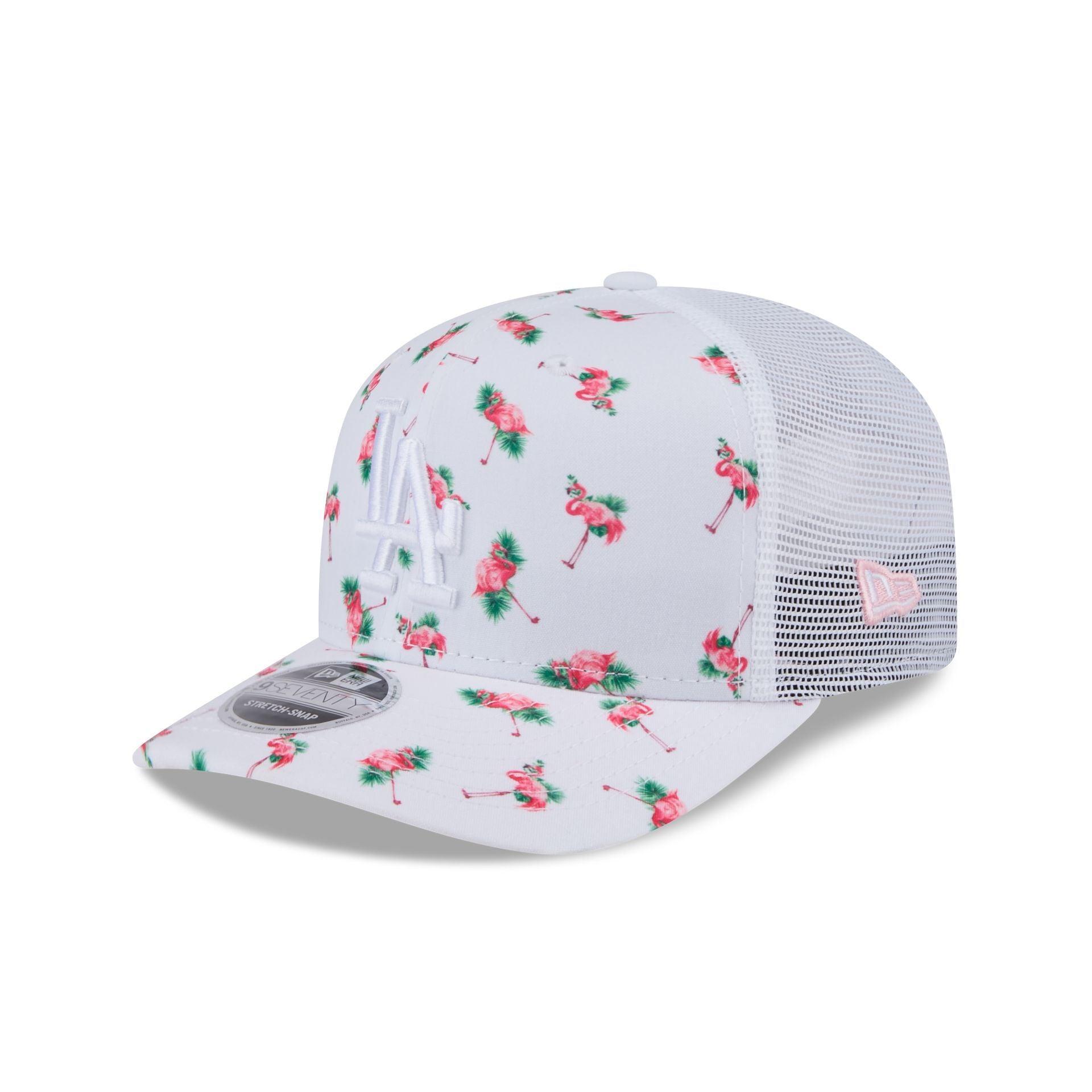 Los Angeles Dodgers Pattern 9SEVENTY Trucker Hat Male Product Image