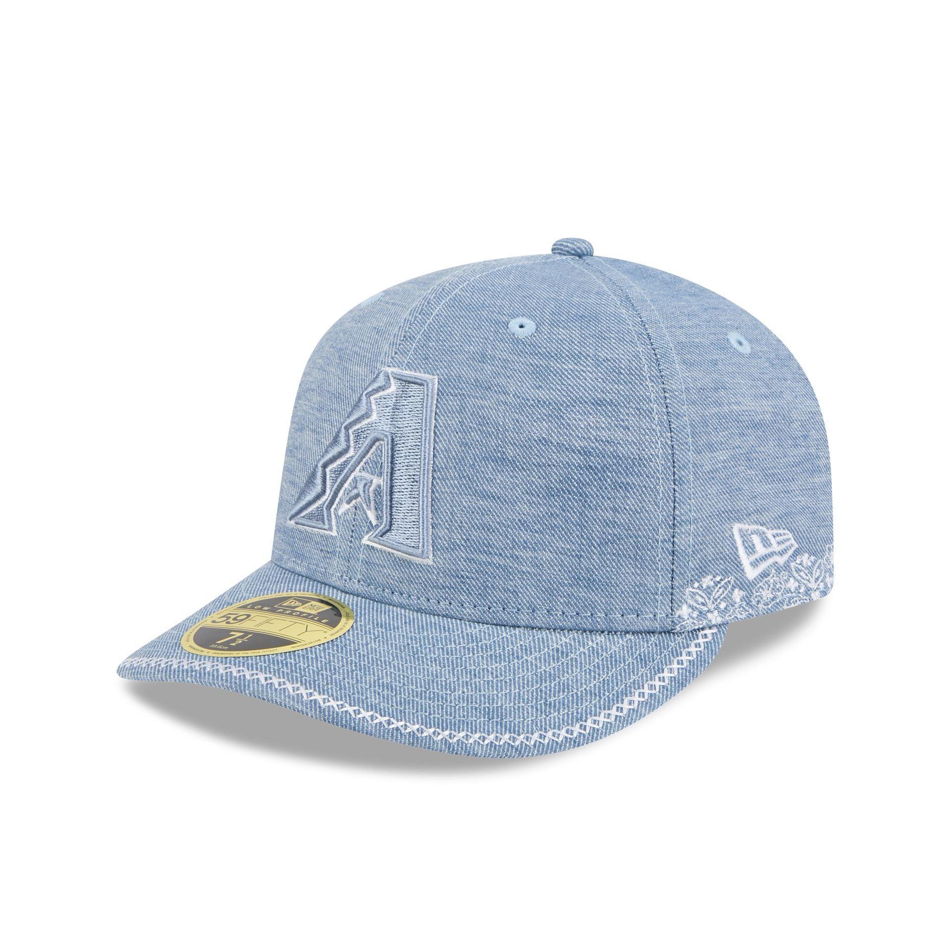 Arizona Diamondbacks Hand Stitched Chambray Low Profile 59FIFTY Fitted Hat Male Product Image