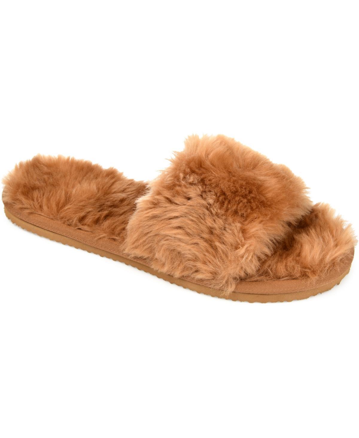 Journee Dawn Womens Slippers Red Product Image