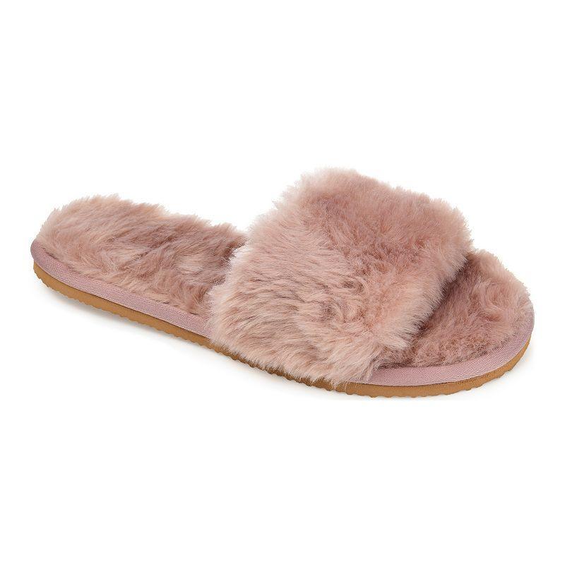 Journee Dawn Womens Slippers Red Product Image