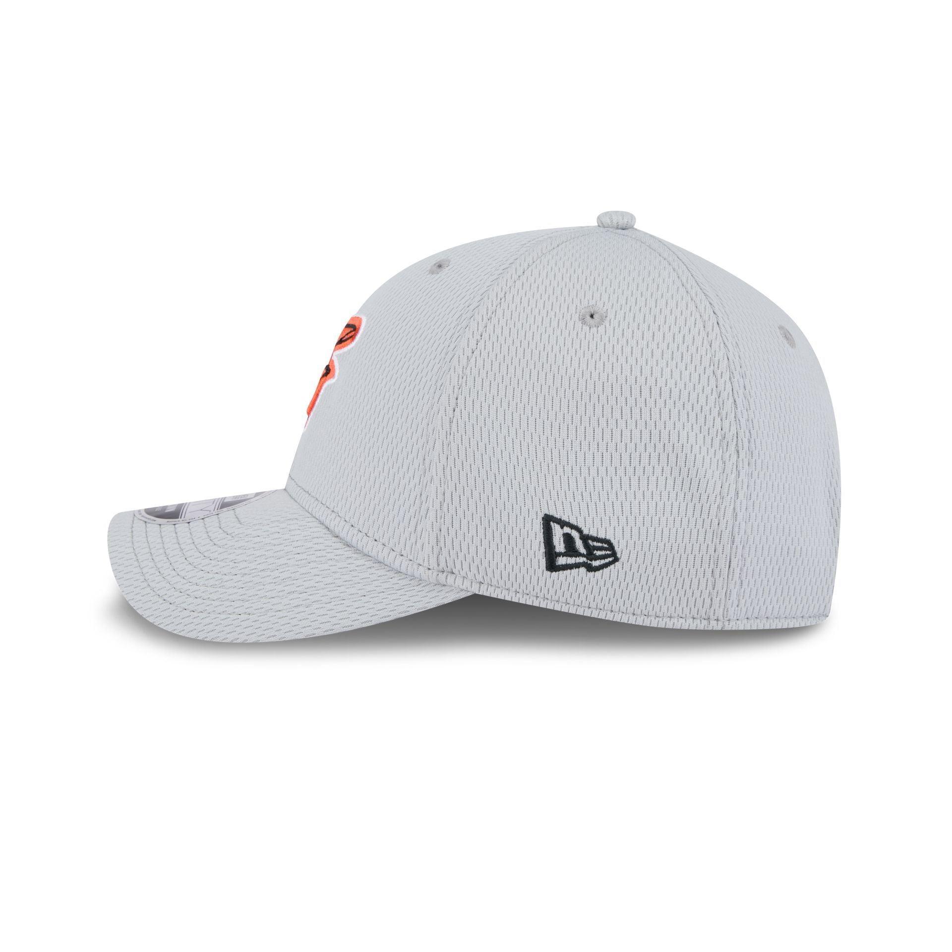 Baltimore Orioles 2025 Clubhouse Gray 9FORTY M-Crown Snapback Hat Male Product Image