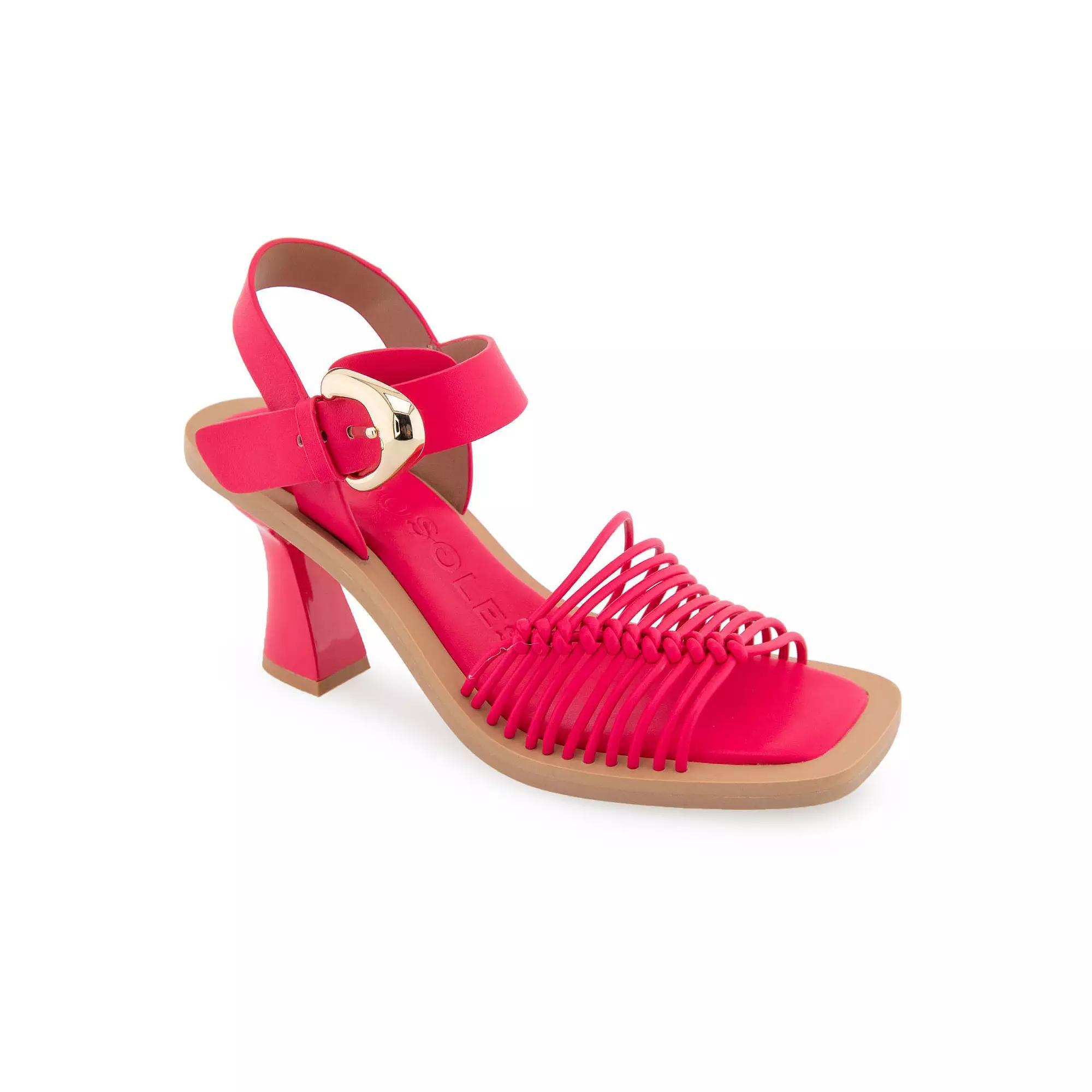 Aerosoles Crew Women's Dress Sandals, Size: 7.5, Virtual Pink Pu Product Image