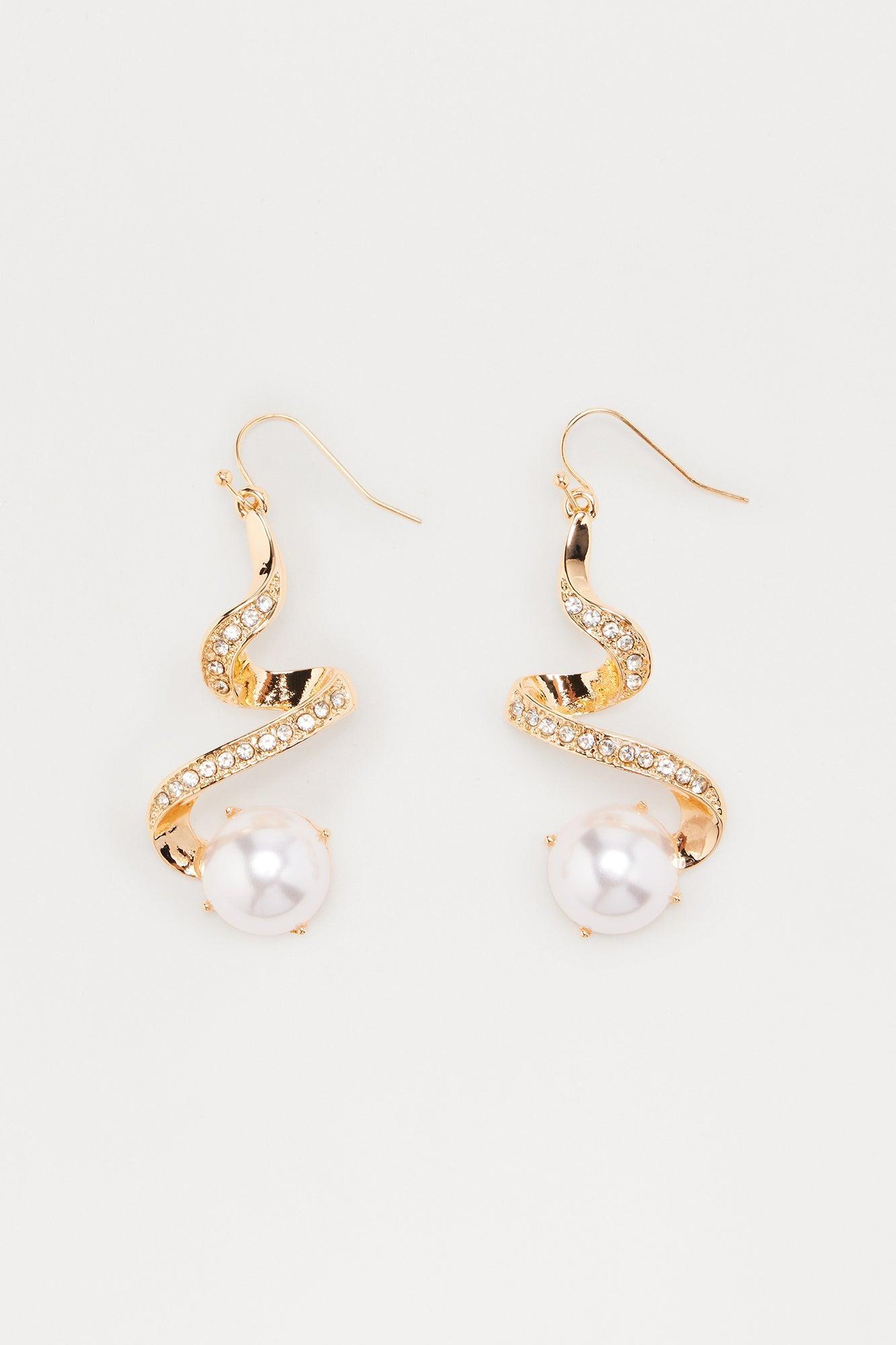 All Around Me Drop Earrings - Gold Female Product Image