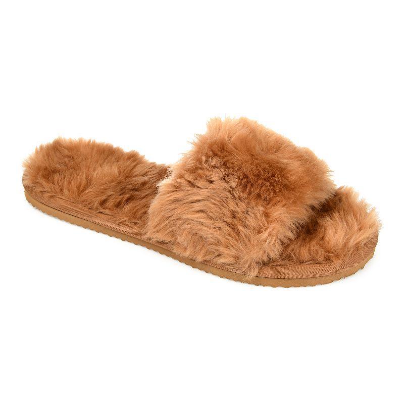 Journee Dawn Womens Slippers Red Product Image