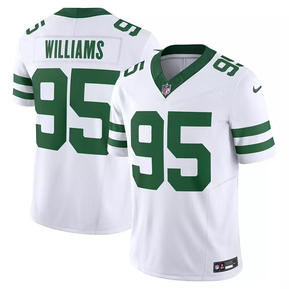 Men's Nike Quinnen Williams Legacy White New York Jets Vapor F.U.S.E. Limited Jersey, Size: Medium Product Image