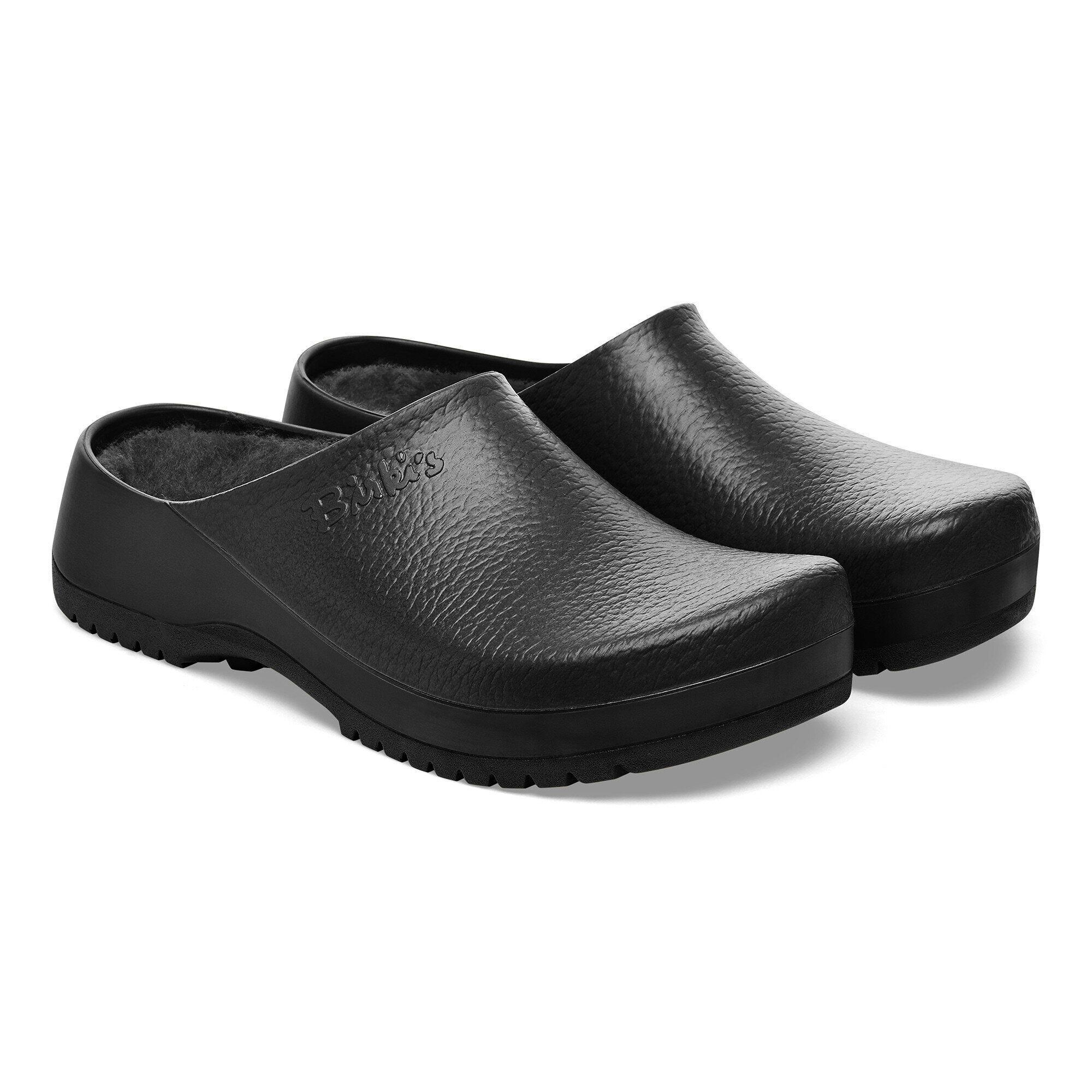 Super-Birki Shearling Polyurethane Jet Black Product Image