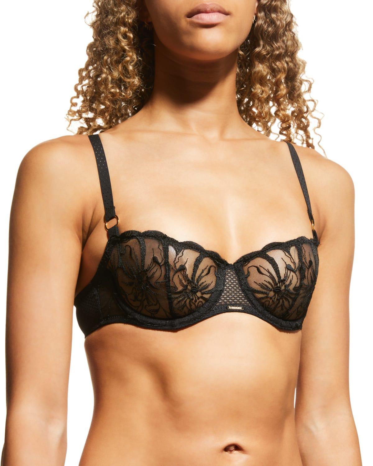 Chantelle Underwire Demi Fleur Adjustable Bra Product Image
