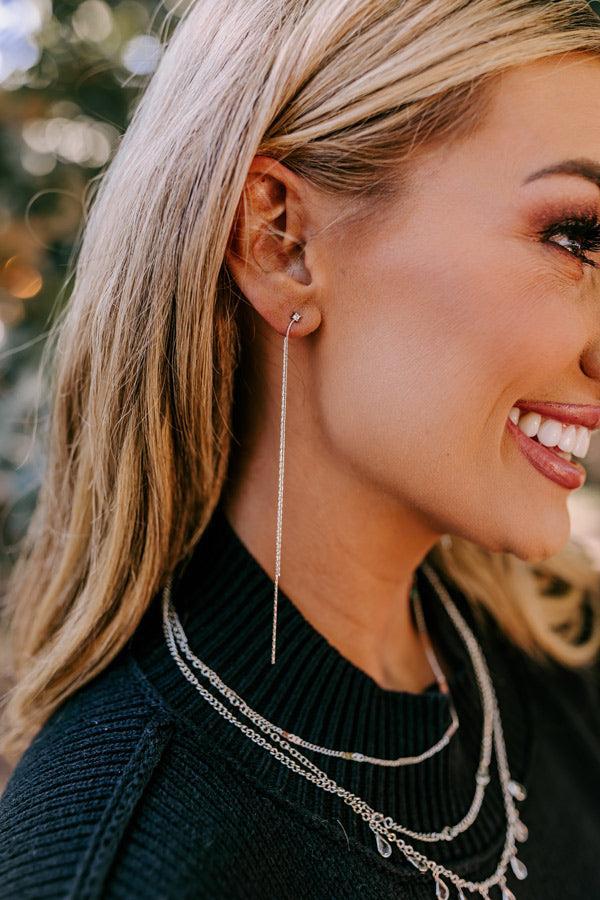 Enchanted To Meet You Earrings In Silver Product Image