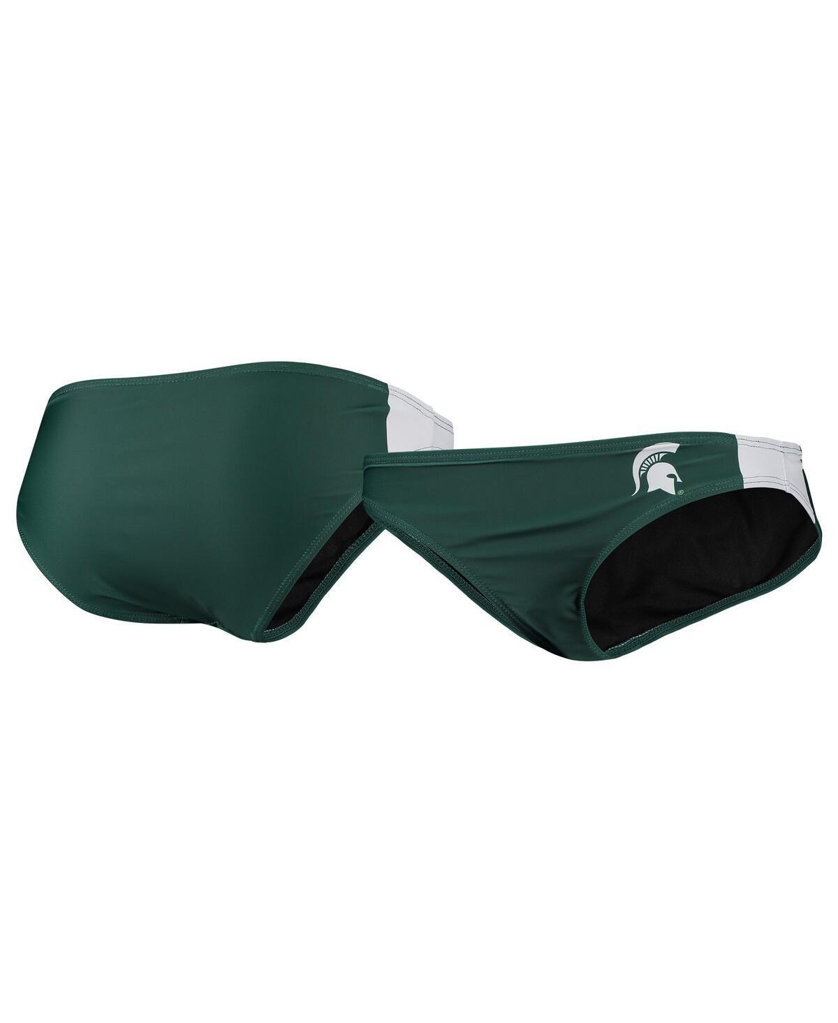 Women's FOCO Green Michigan State Spartans Wordmark Bikini Bottom, Size: XL Product Image