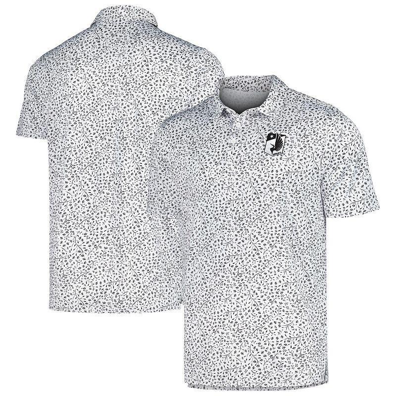 Mens Antigua White Minnesota United FC Motion Polo Product Image