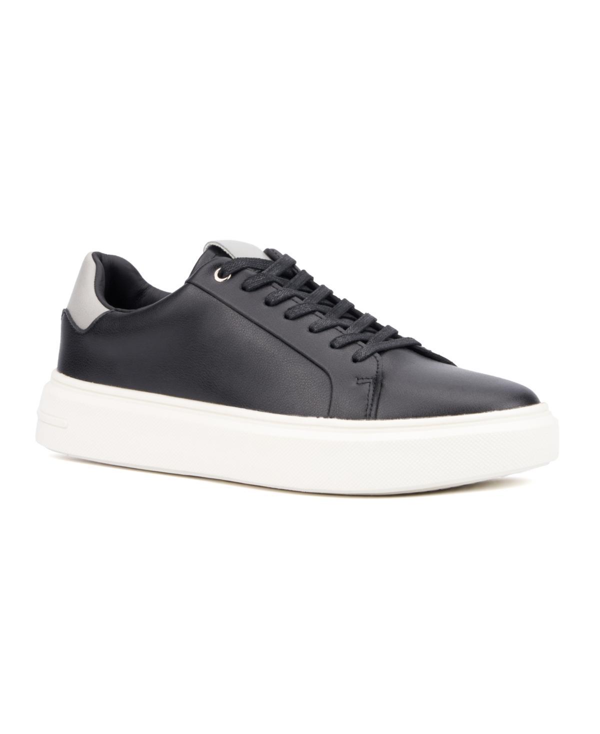New York & Company Alvin Men's Low-Top Sneakers, Size: 8.5, Black Product Image