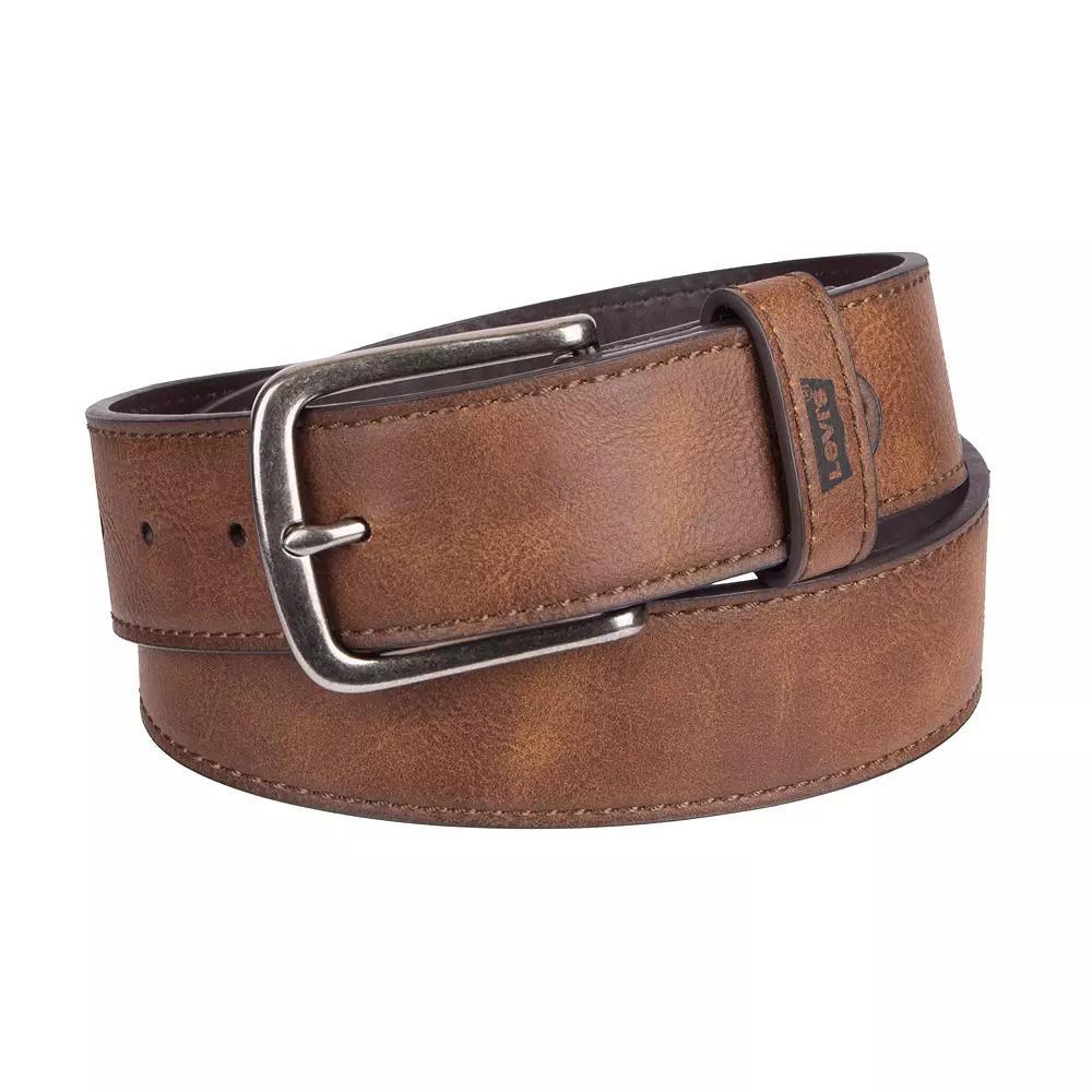 Mens Levis Embossed Logo Loop Casual Belt Product Image